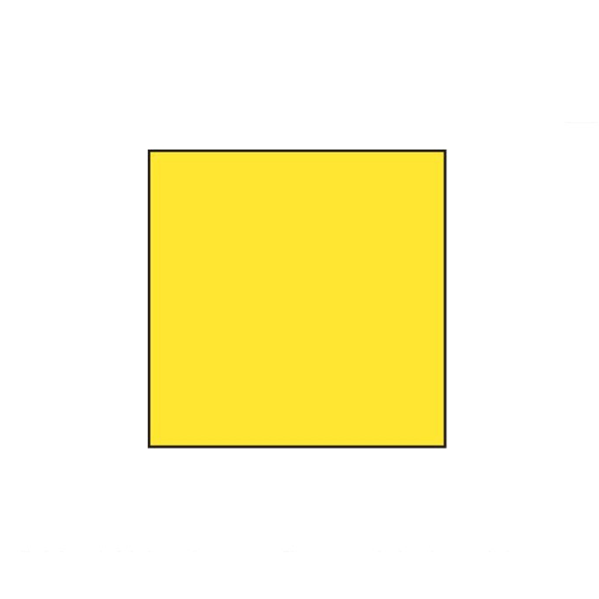 LEE FILTERS 75mm x 75mm No.8 Polyester Filter