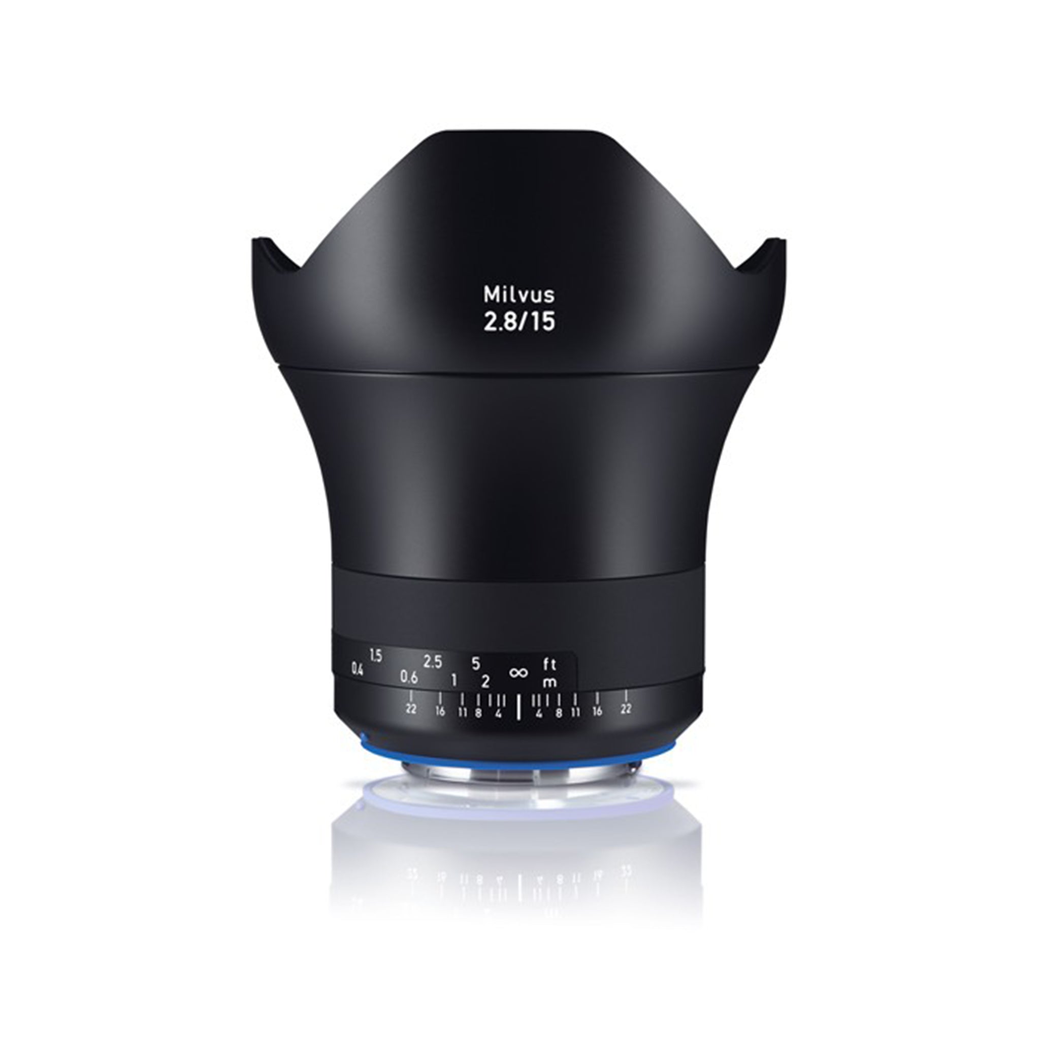 Objectif reflex Zeiss 15 mm f2.8 Milvus Canon ZE Fit