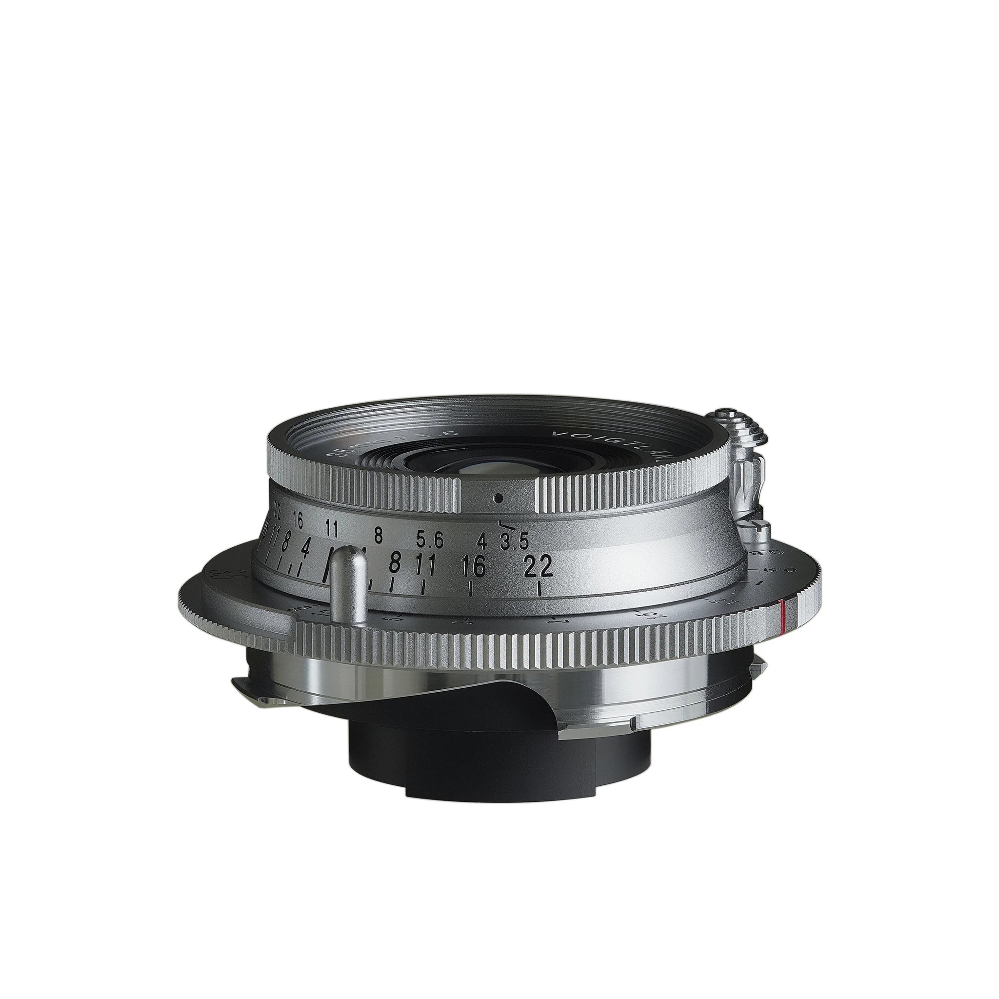 Voigtlander 35mm f3.5 VM Color-Skopar ASPH Lens Silver