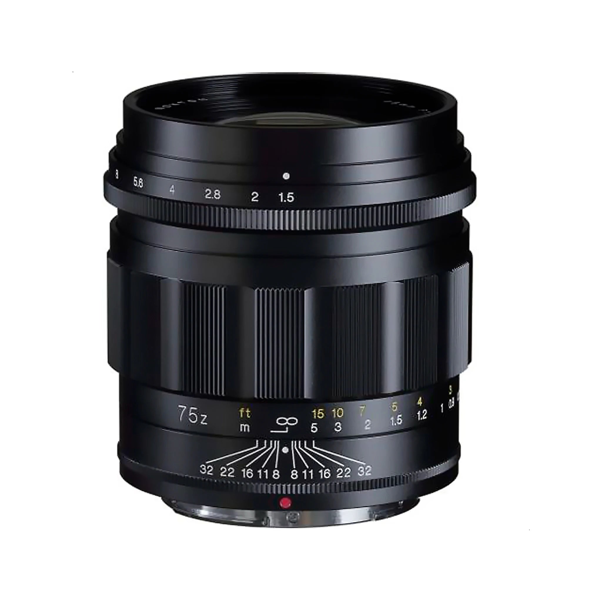 Objectif asphérique Voigtlander 75 mm f1.5 Nokton pour monture Nikon Z