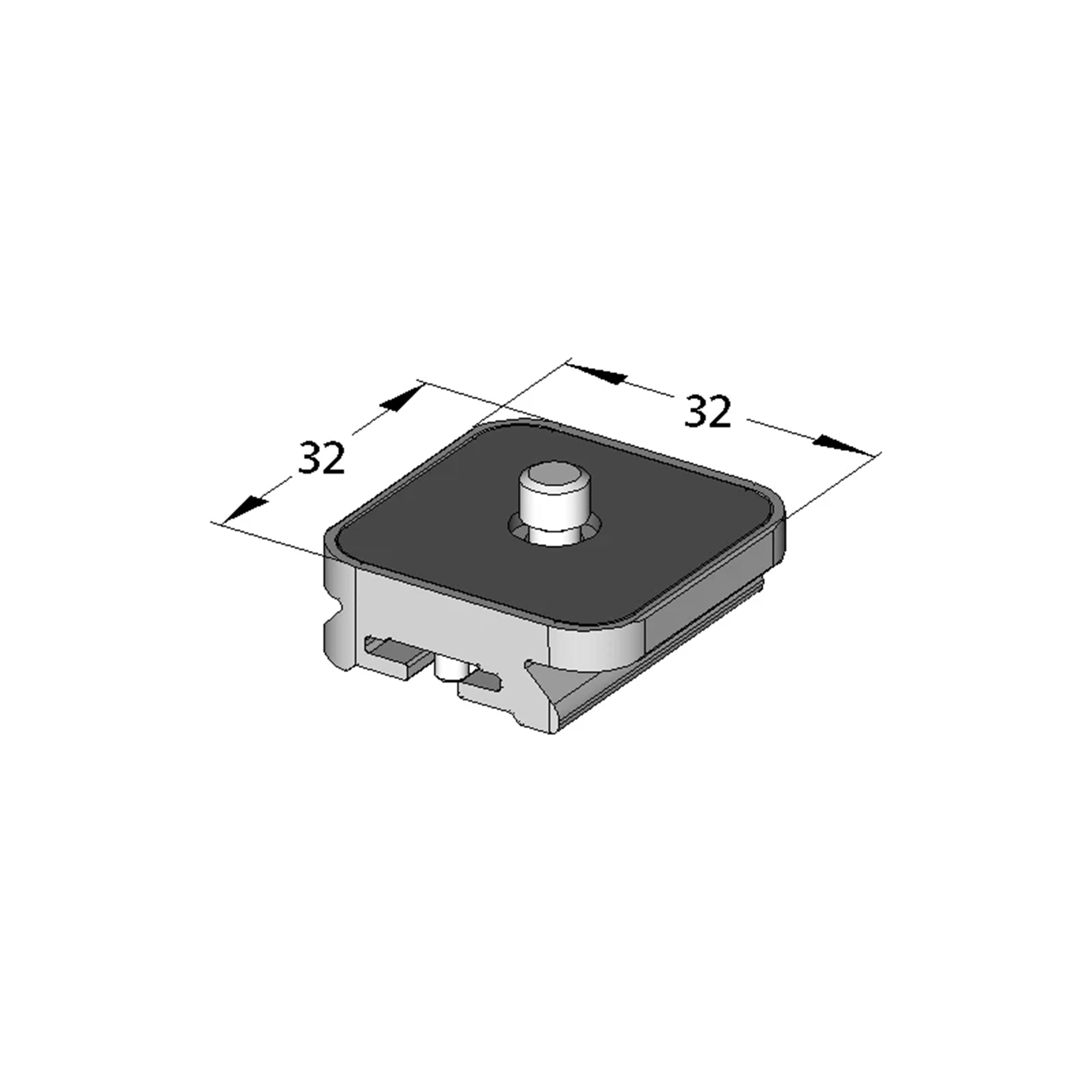 Arca Swiss MonoballFix Quick Release Camera Plate 32 802260