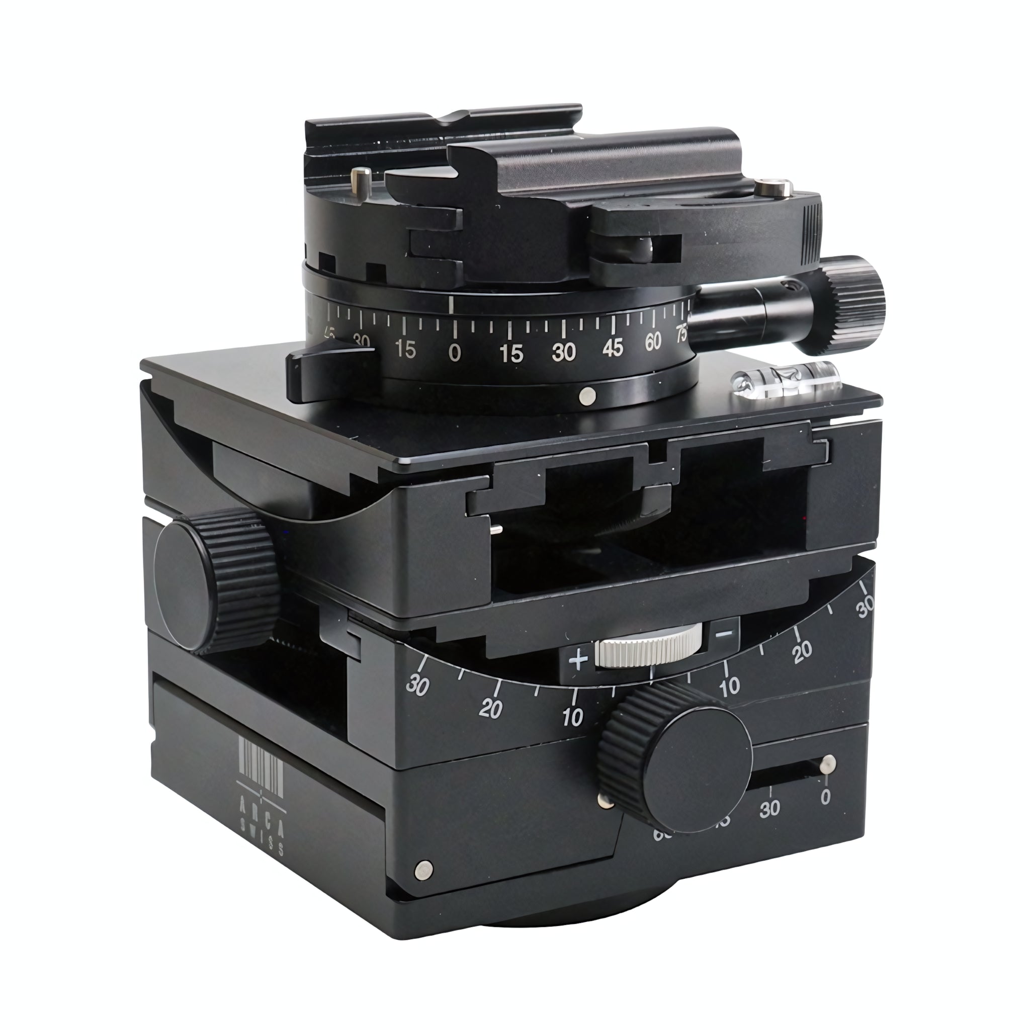 Arca Swiss C1 Cube GP Tripod Head Geared Panning with Quickset FlipLock Device and Leather Case 8501300