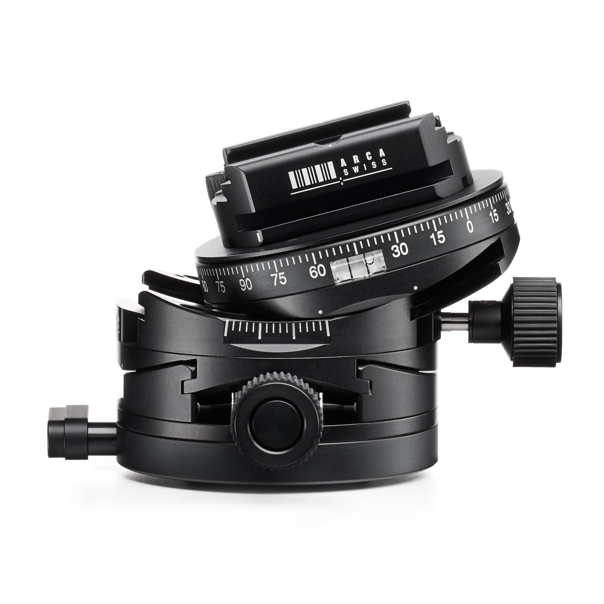 Niveleur Arca Swiss L75 avec dispositif Quickset Fliplock