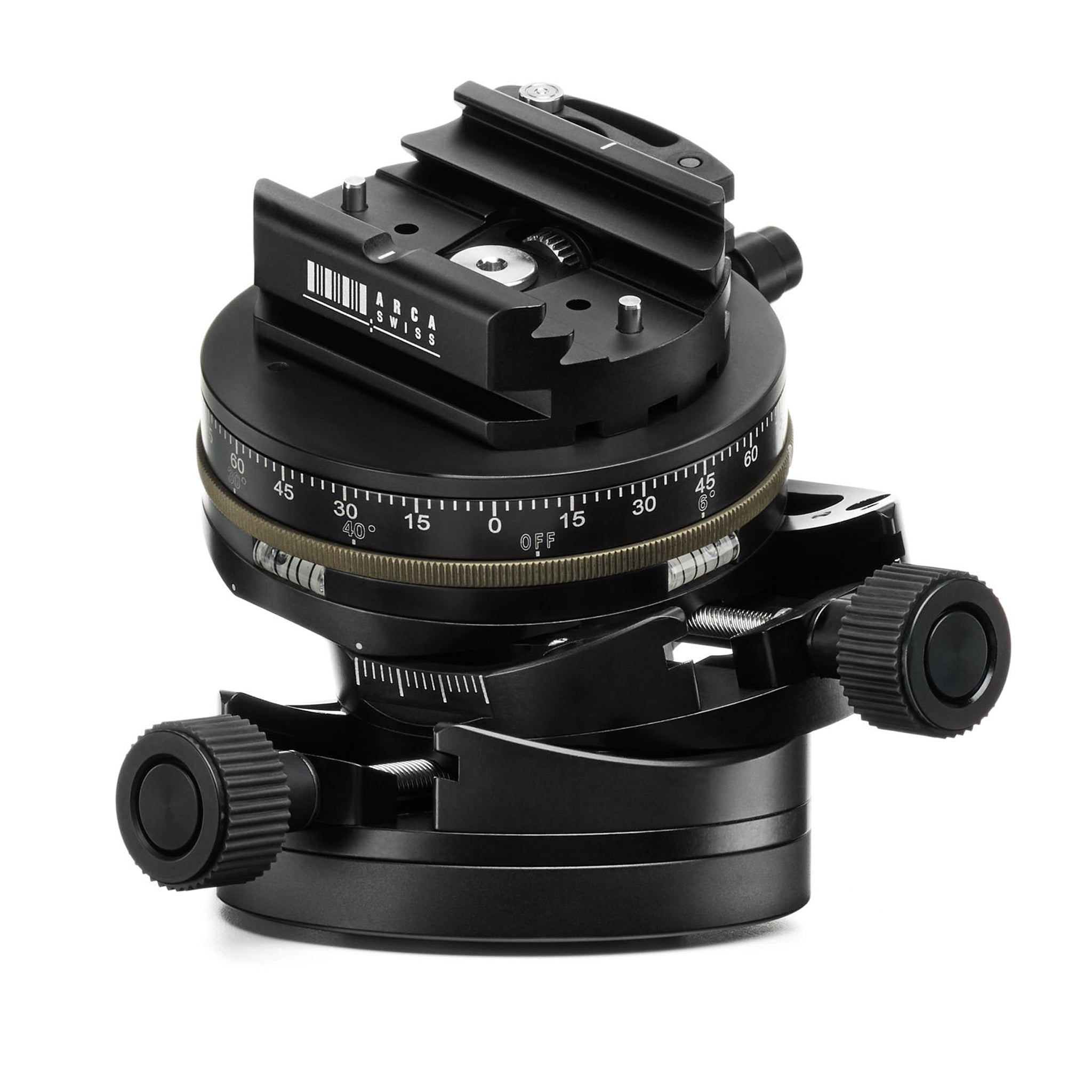 Arca Swiss Core L75 Leveler CP ClicPan avec dispositif Quickset FlipLock