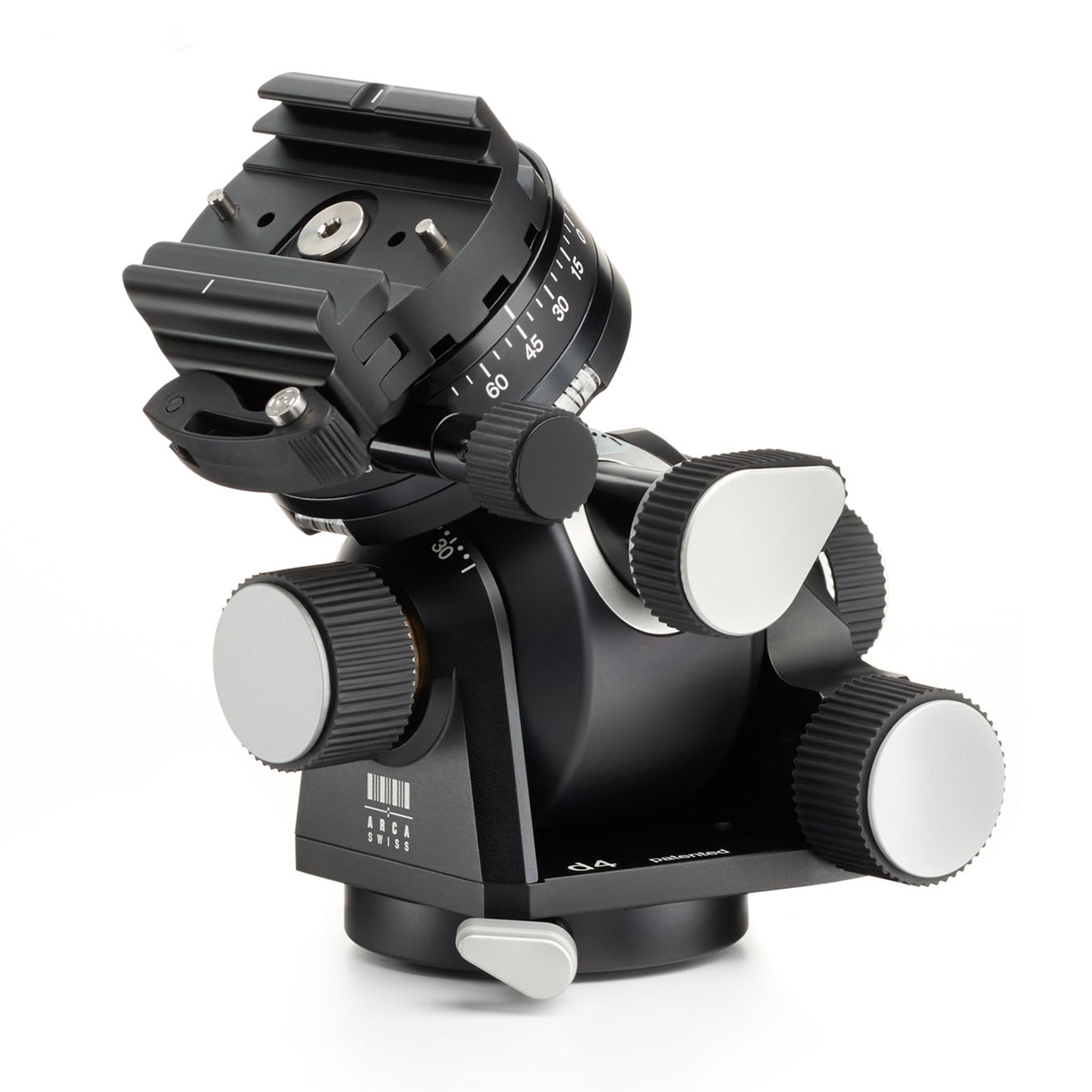 Arca Swiss D4 GP Geared Panning Tripod Head with Quickset FlipLock Device 870114