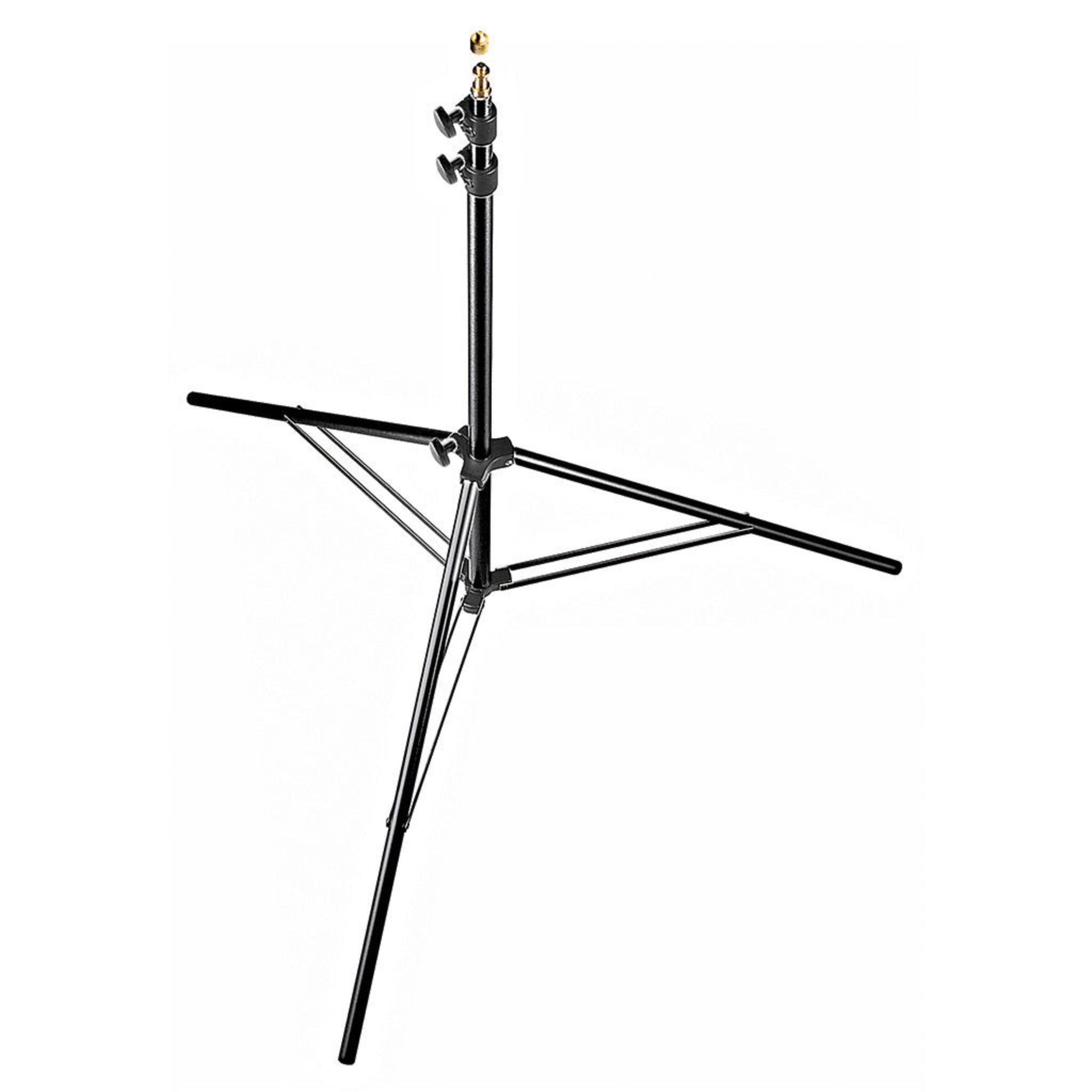 Soporte de luz con amortiguación de aire Hedler de 2,37 m (negro)