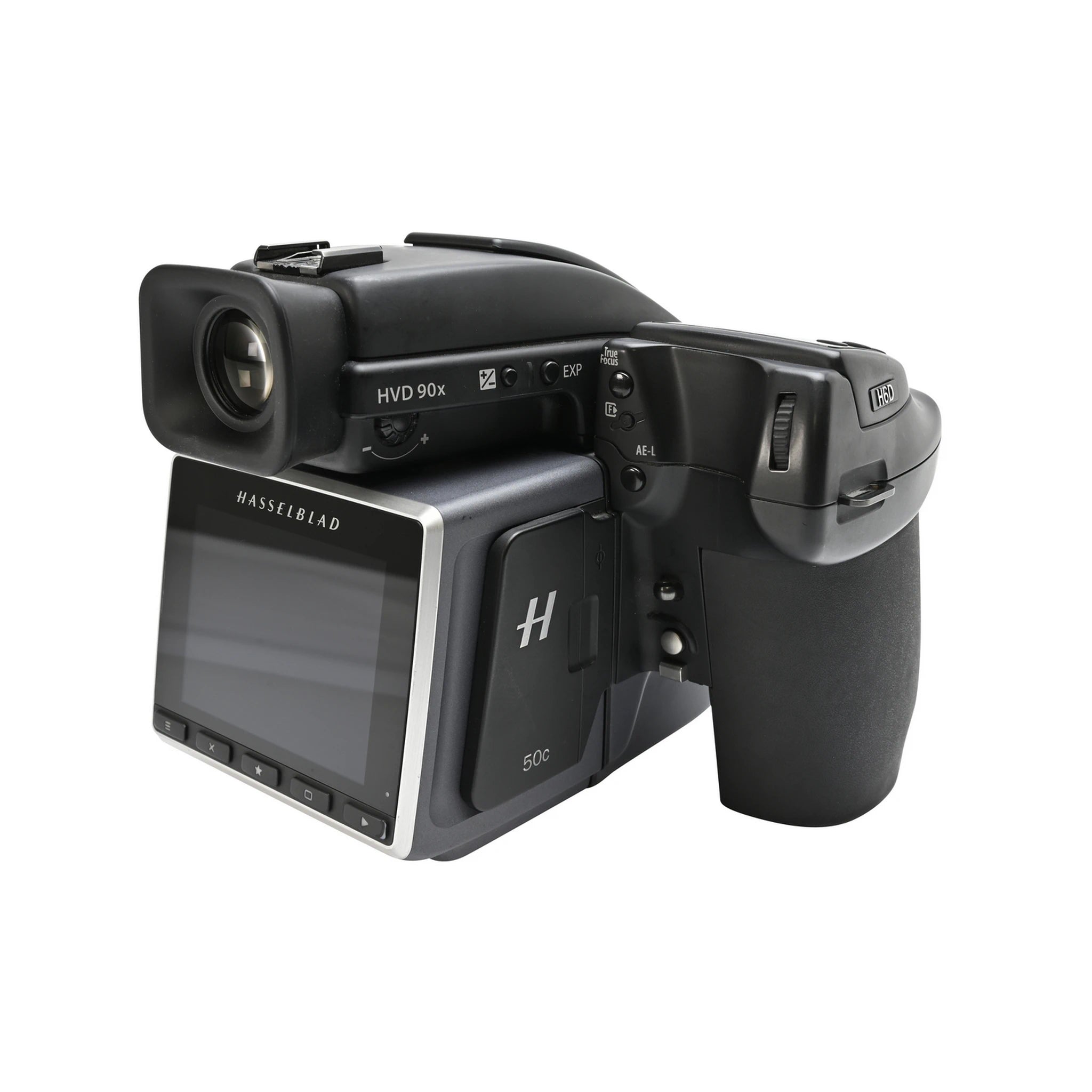 Appareil photo numérique moyen format Hasselblad H6D-50c d'occasion, objectif 80 mm f2.8 HC et accessoires