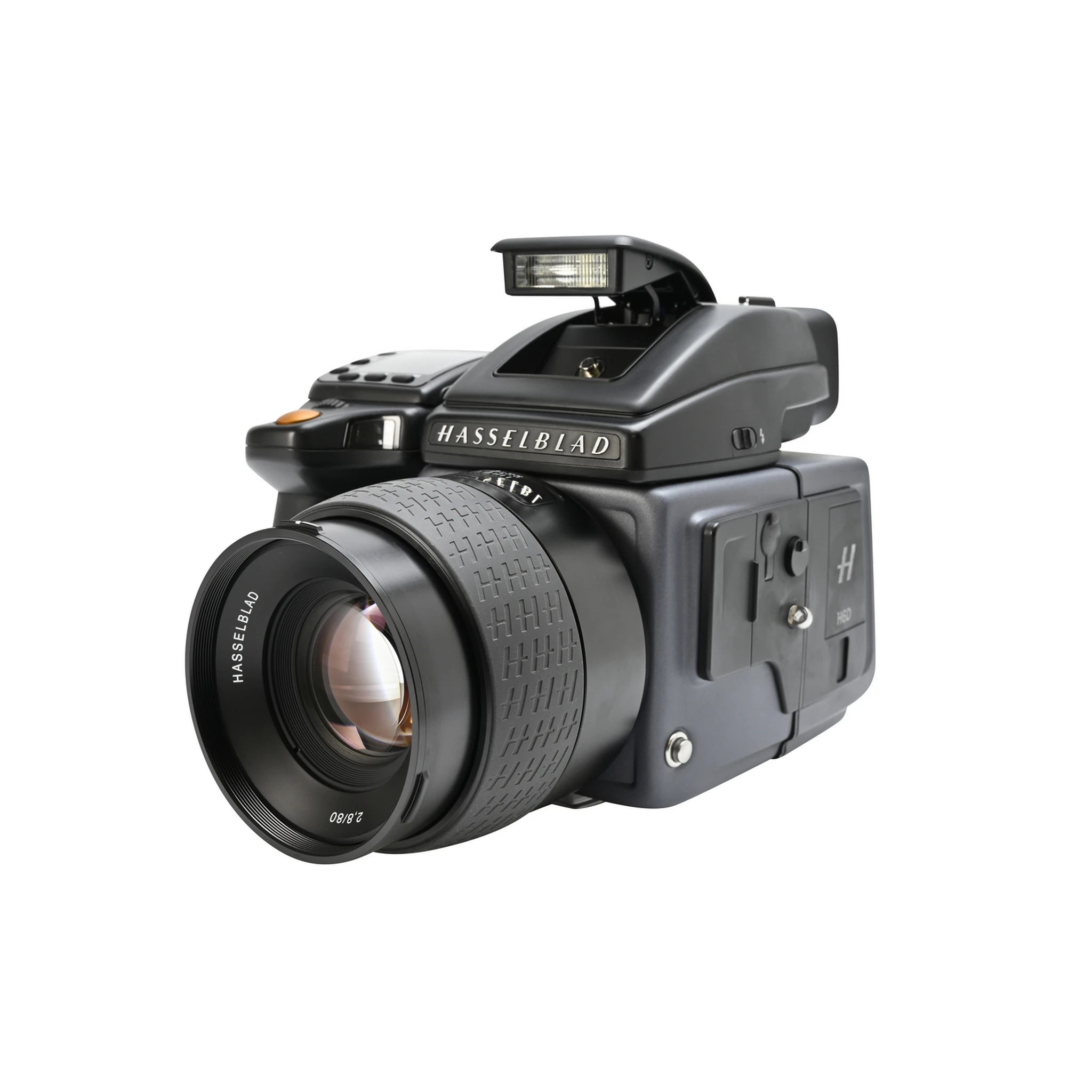 Appareil photo numérique moyen format Hasselblad H6D-50c d'occasion, objectif 80 mm f2.8 HC et accessoires