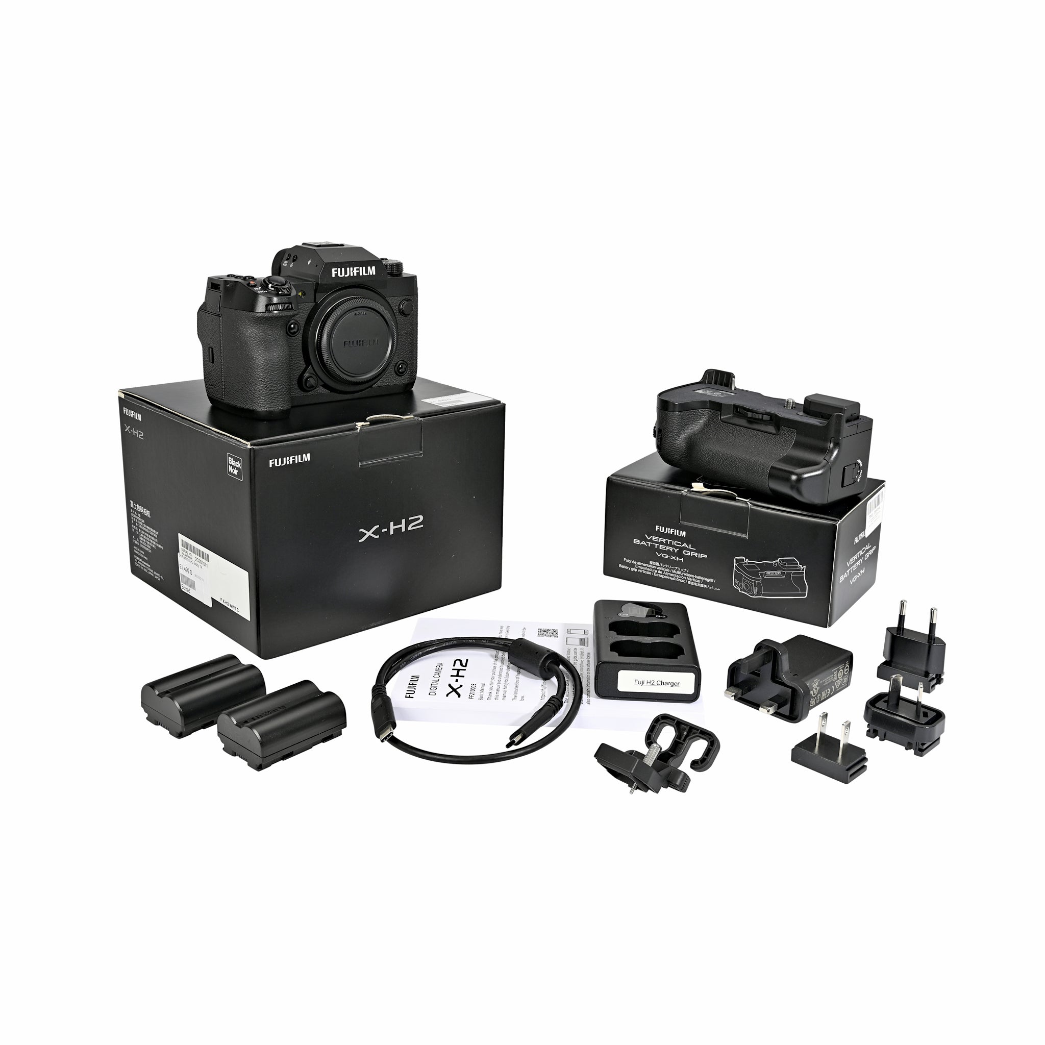 Pre-Owned Fujifilm X-H2 40.2 MP Digital Camera Body & Accessories - Shutter Count 5601