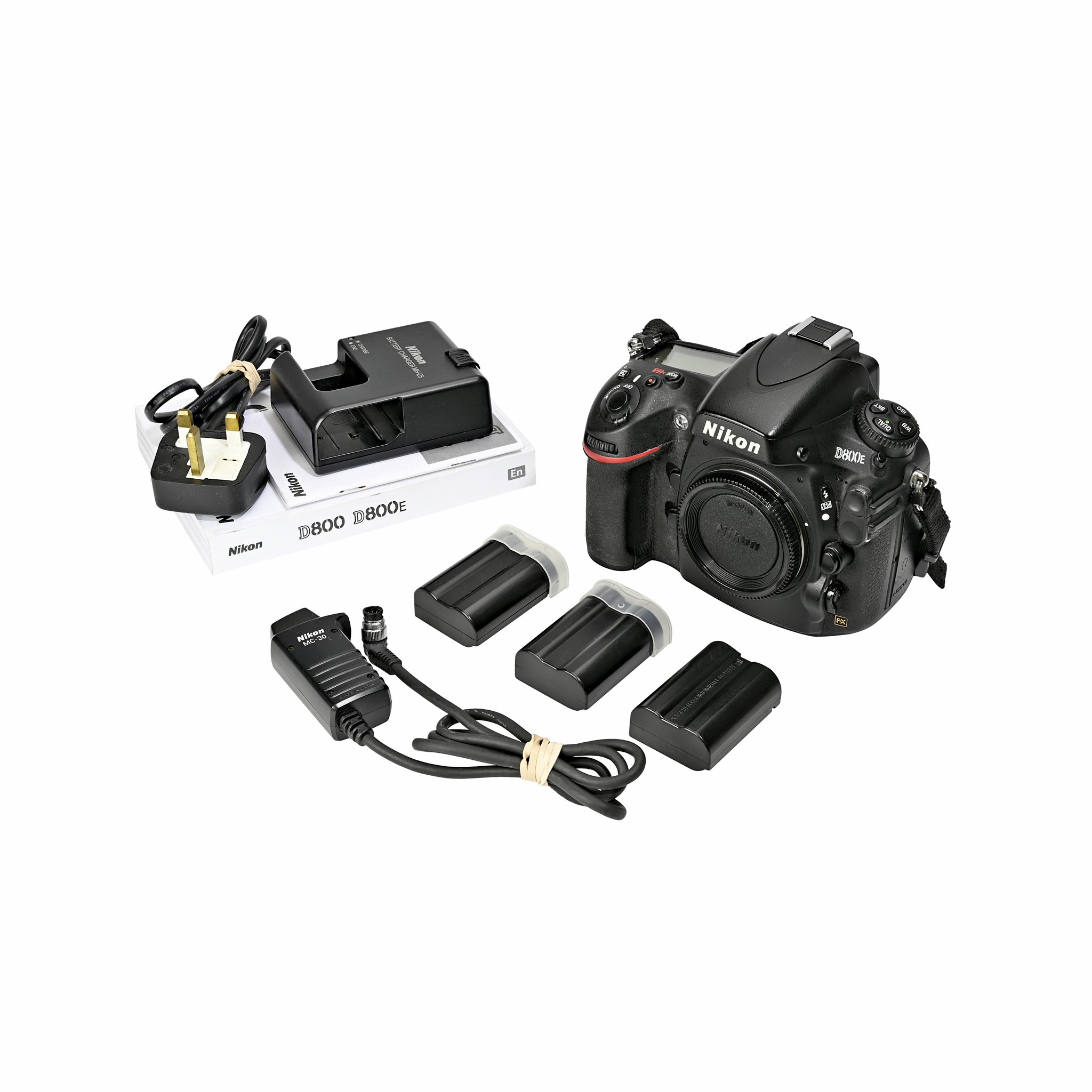 Pre-Owned Nikon D800E 36.3MP Digital Camera Body - Shutter Actuation Count 27256