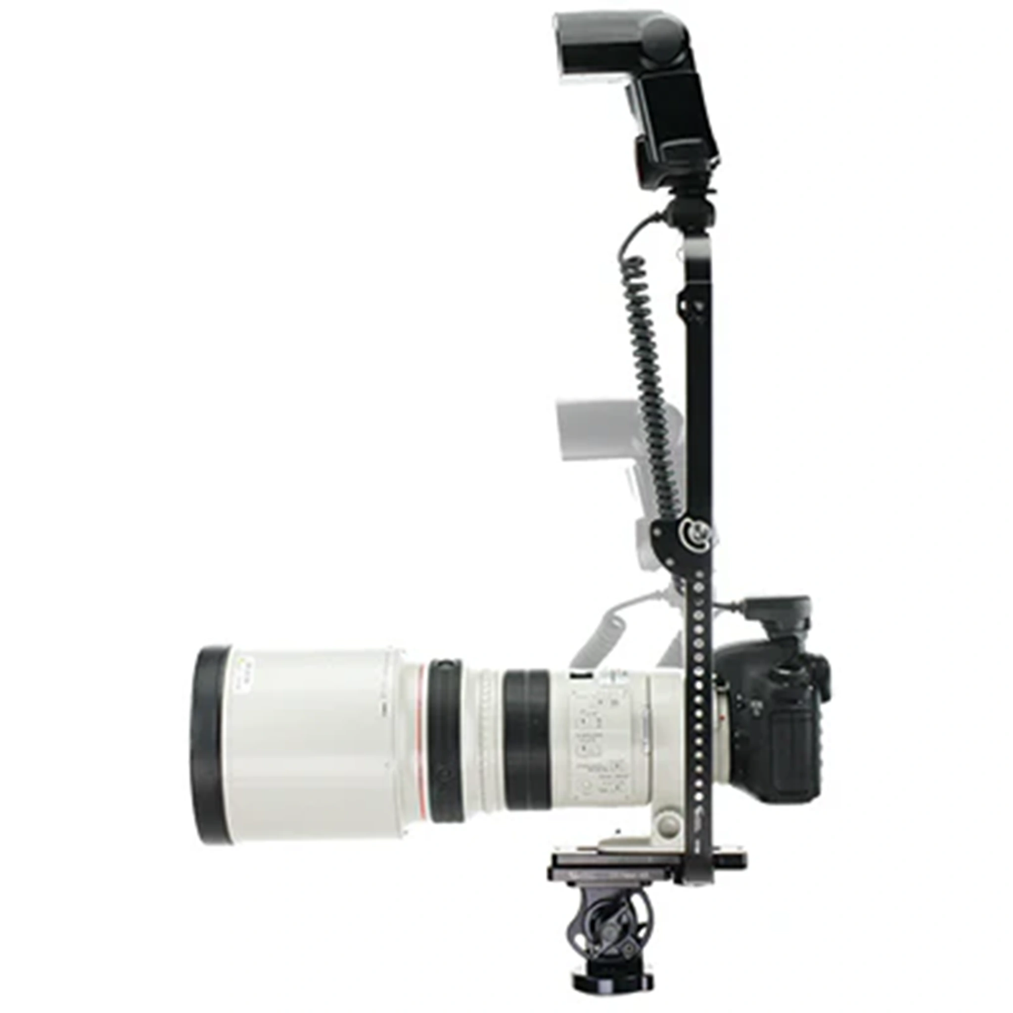Soportes personalizados Soporte de flash con cabezal inclinable TFM