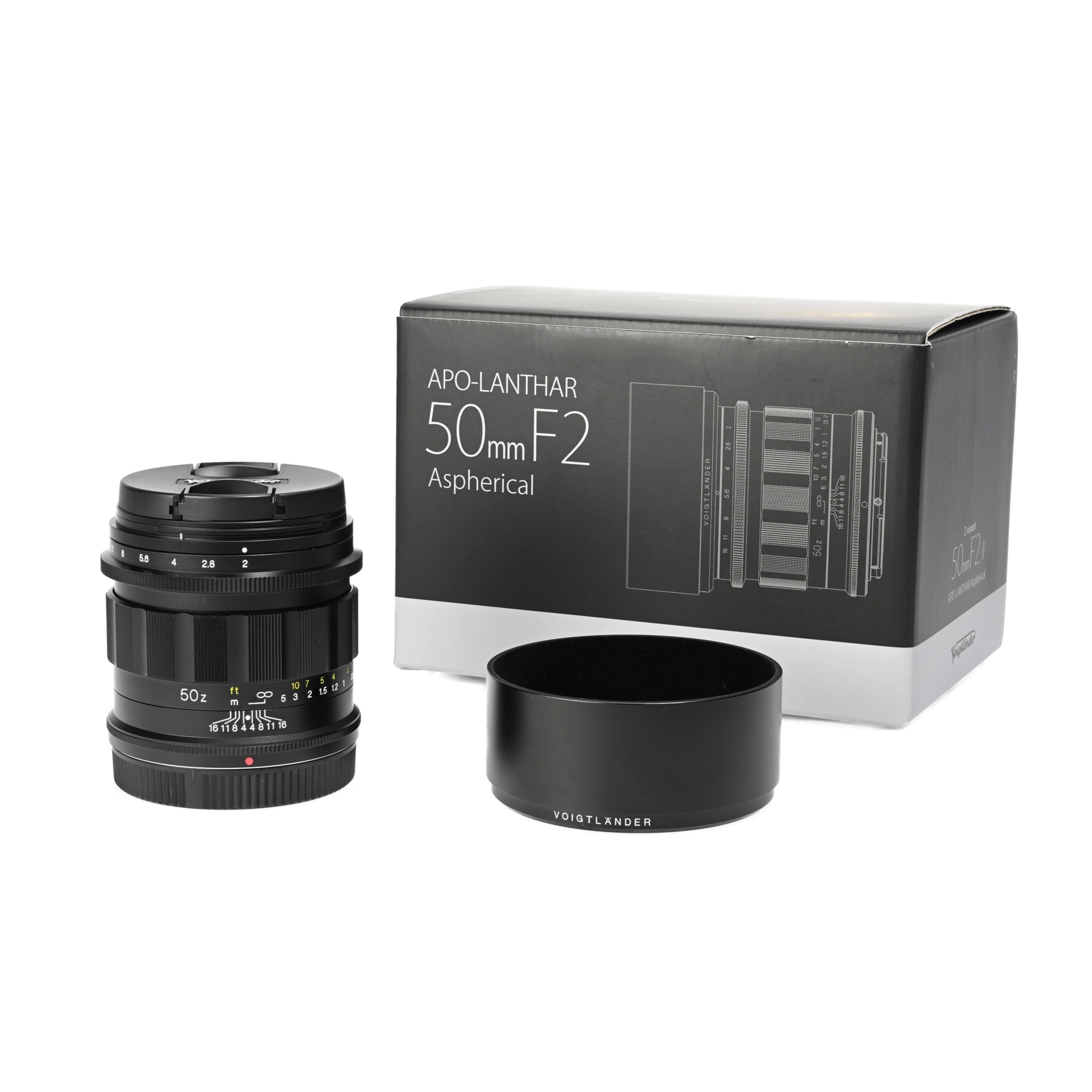 Ex-Demo Voigtlander 50mm f2 APO-Lanthar Aspherical II Lens for Nikon Z Mount Cameras