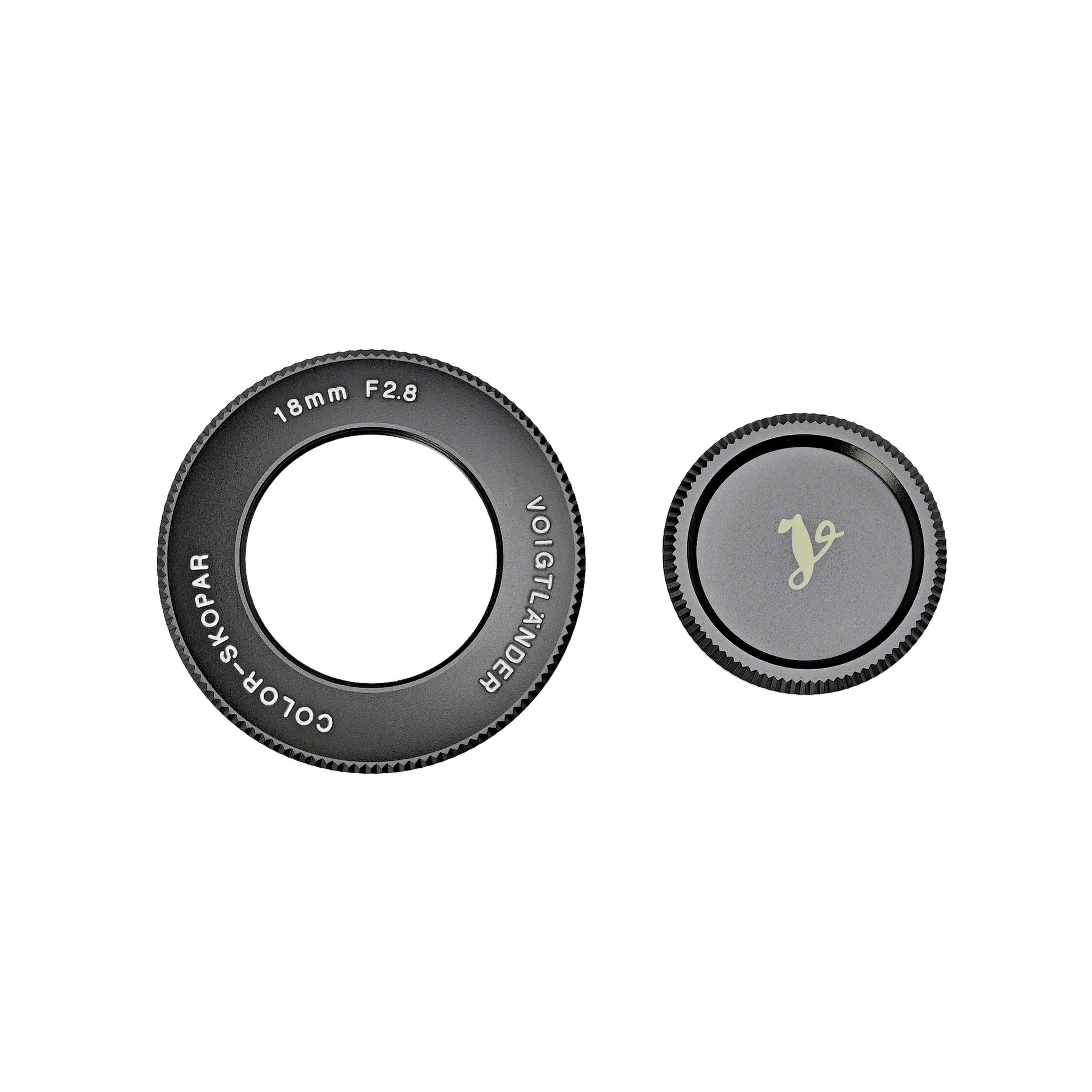 Voigtlander 18mm f2.8 Fuji X Mount Lens Hood & Hood Cap Set