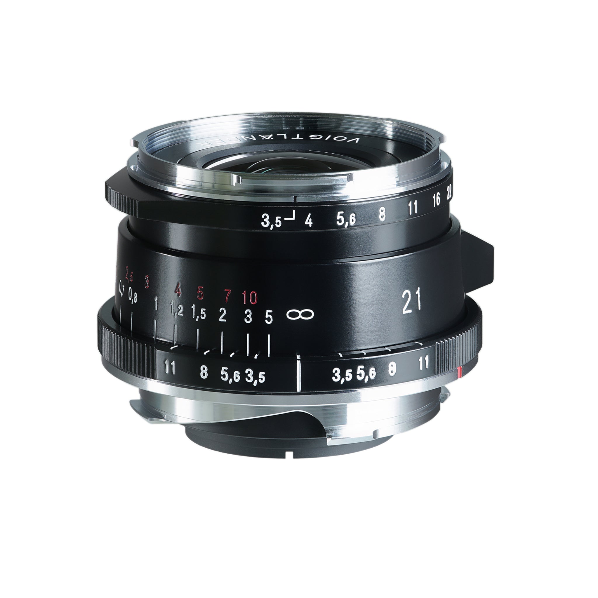 Voigtlander 21mm f3.5 VM ASPH Vintage Line Color-Skopar Type II Objectif Noir