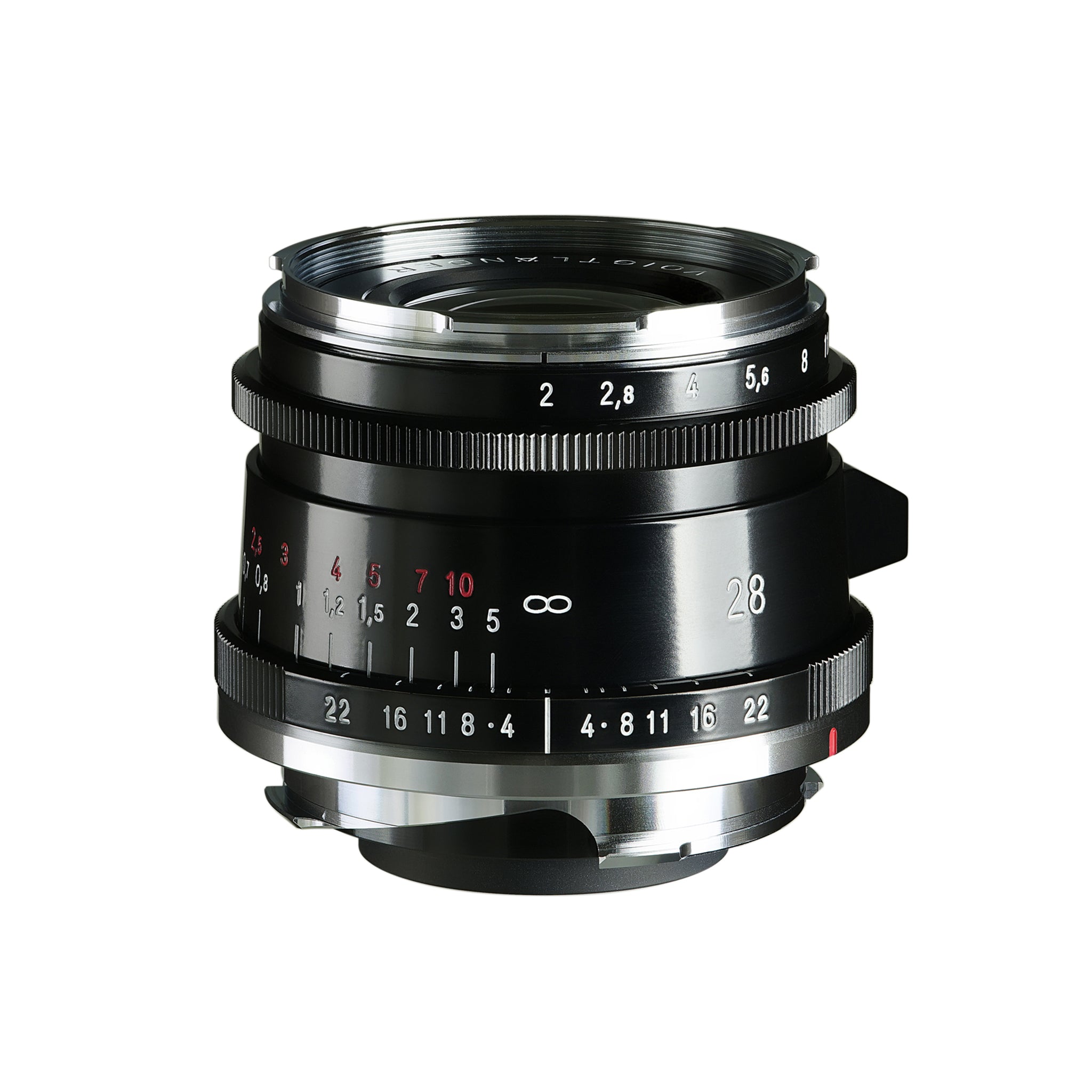 Voigtlander 28mm f2 VM Ultron Vintage Line ASPH Type II Objectif Noir