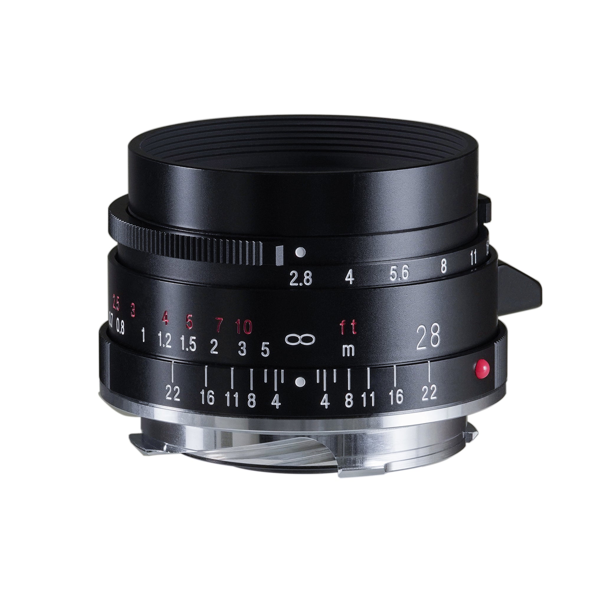 Voigtlander 28 mm f2.8 COLOR-SKOPAR Objectif asphérique VM Type II Noir