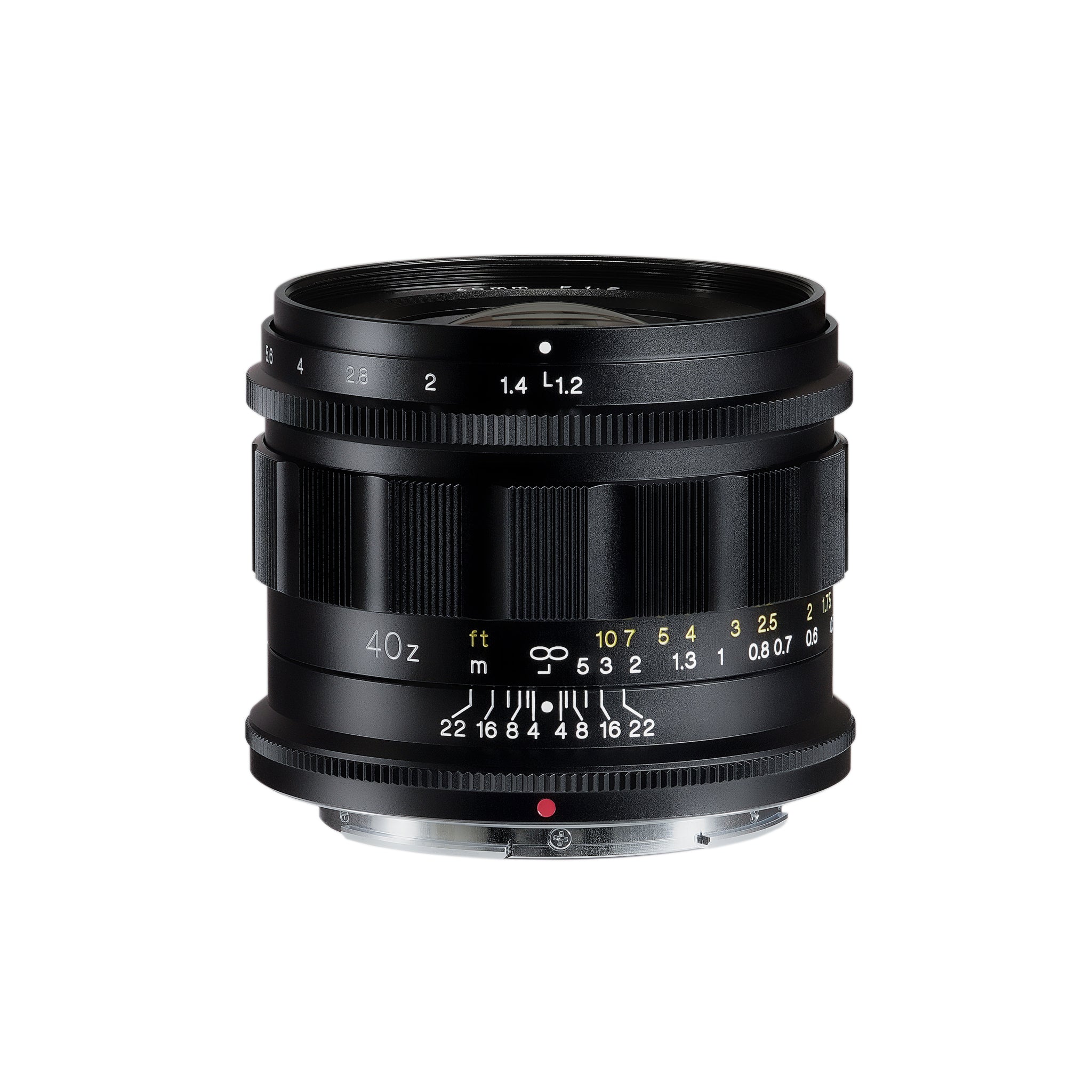 Objectif Voigtlander 40 mm f1.2 Nokton pour appareils photo Nikon à monture Z