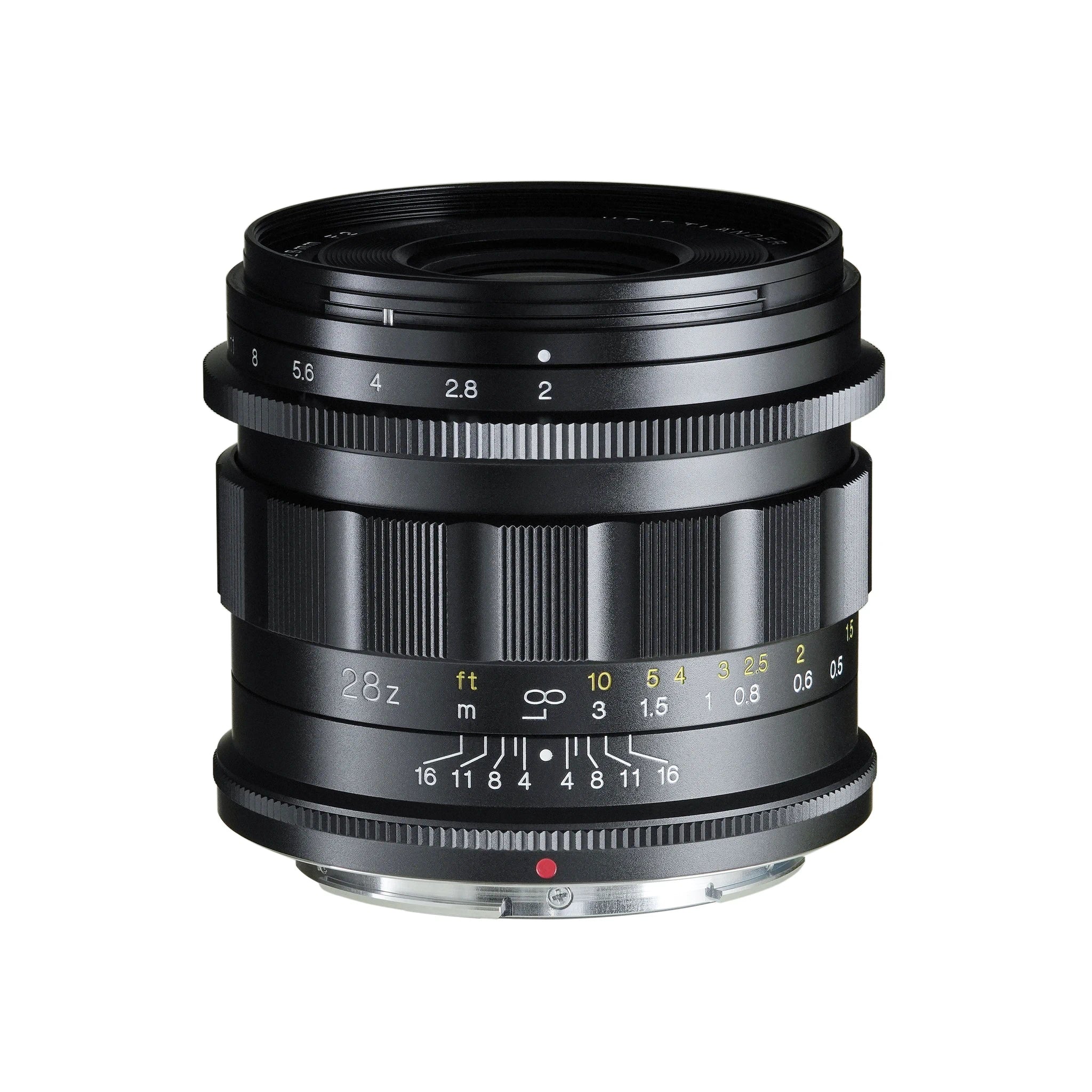 Voigtlander 28mm f2 Apo-Lanthar Aspherical Lens for Nikon Z Mount Cameras