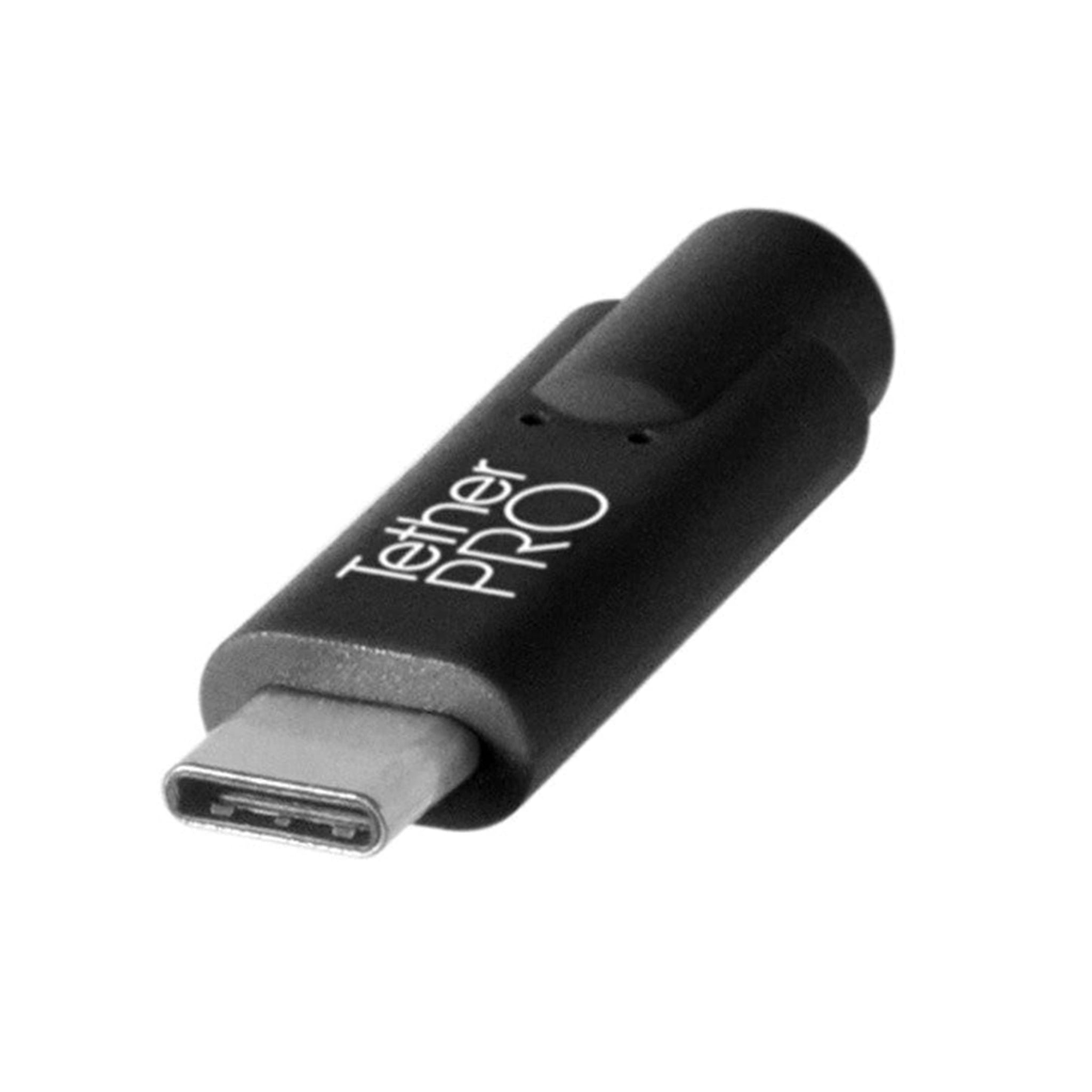 TetherTools CUC06-BLK TetherPro USB-C to USB-C, 6' (1.8m) Black Cable