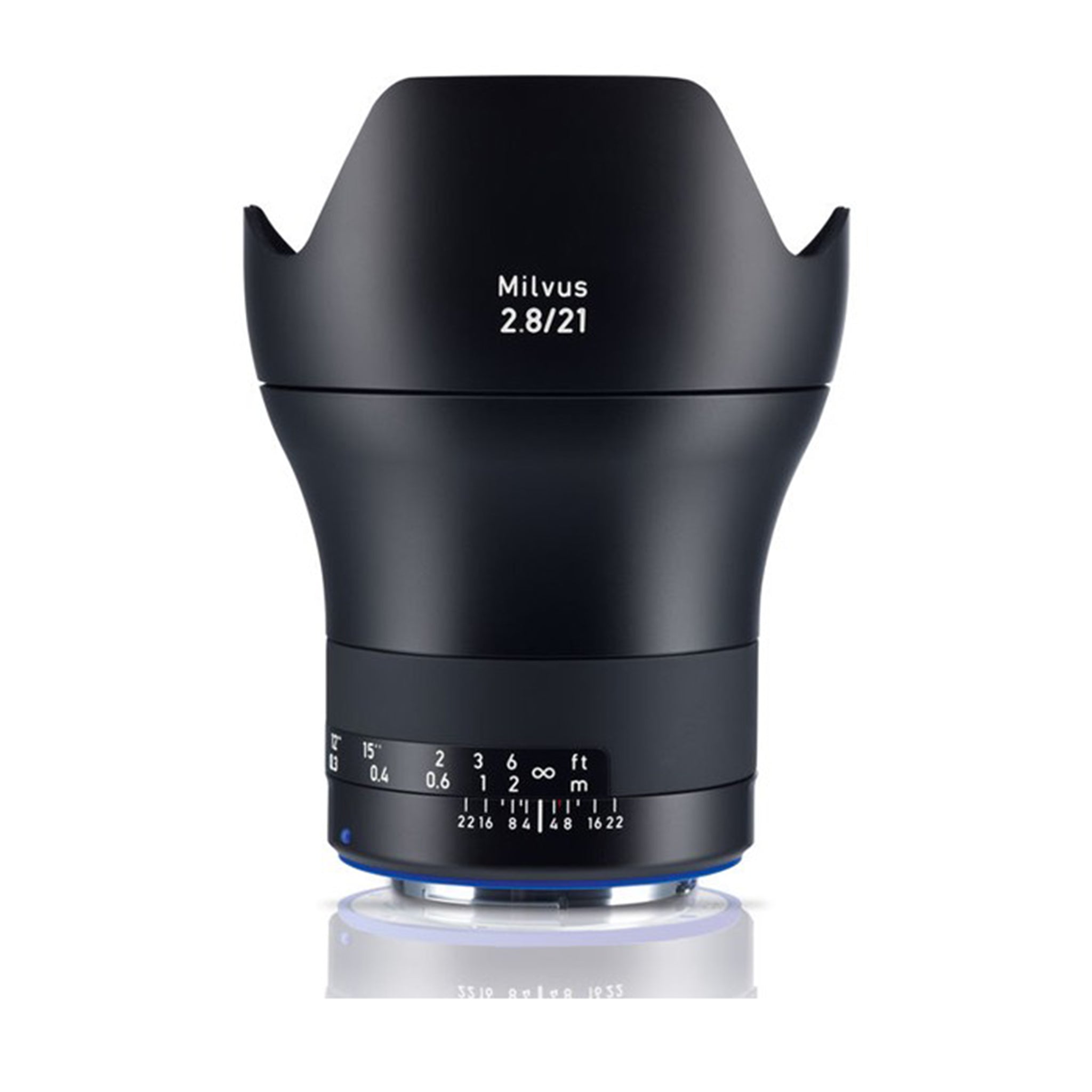 Objectif reflex grand angle Zeiss 21 mm f2.8 Milvus Canon ZE Fit