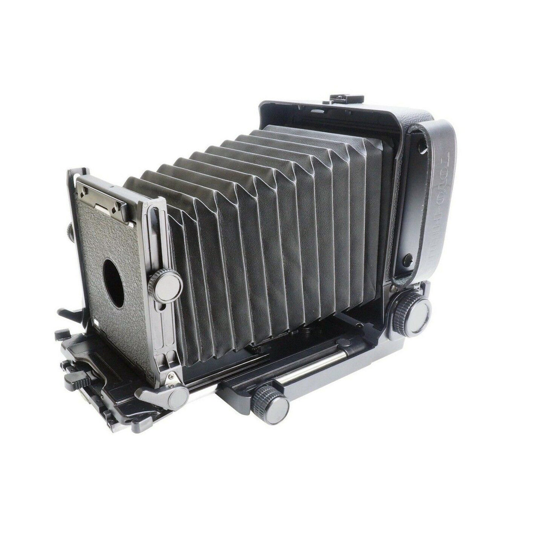 Caméra de terrain pliable en métal Toyo 45AII 5x4