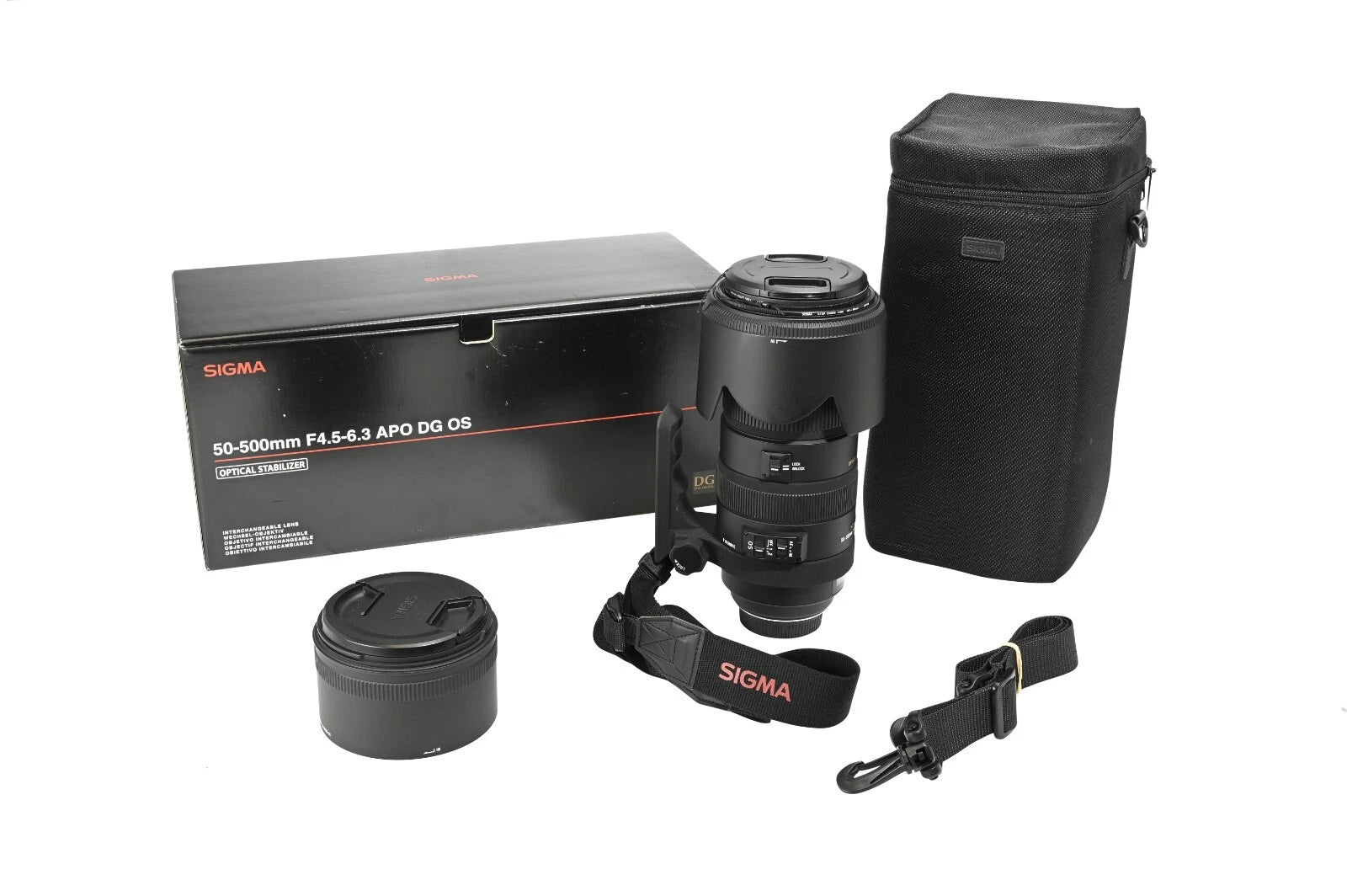 Pre-Owned Sigma 50-500mm F4.5-6.3 APO DG OS Nikon Fit Lens