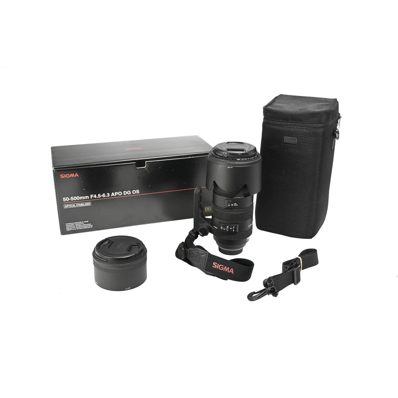 Pre-Owned Sigma 50-500mm F4.5-6.3 APO DG OS Nikon Fit Lens