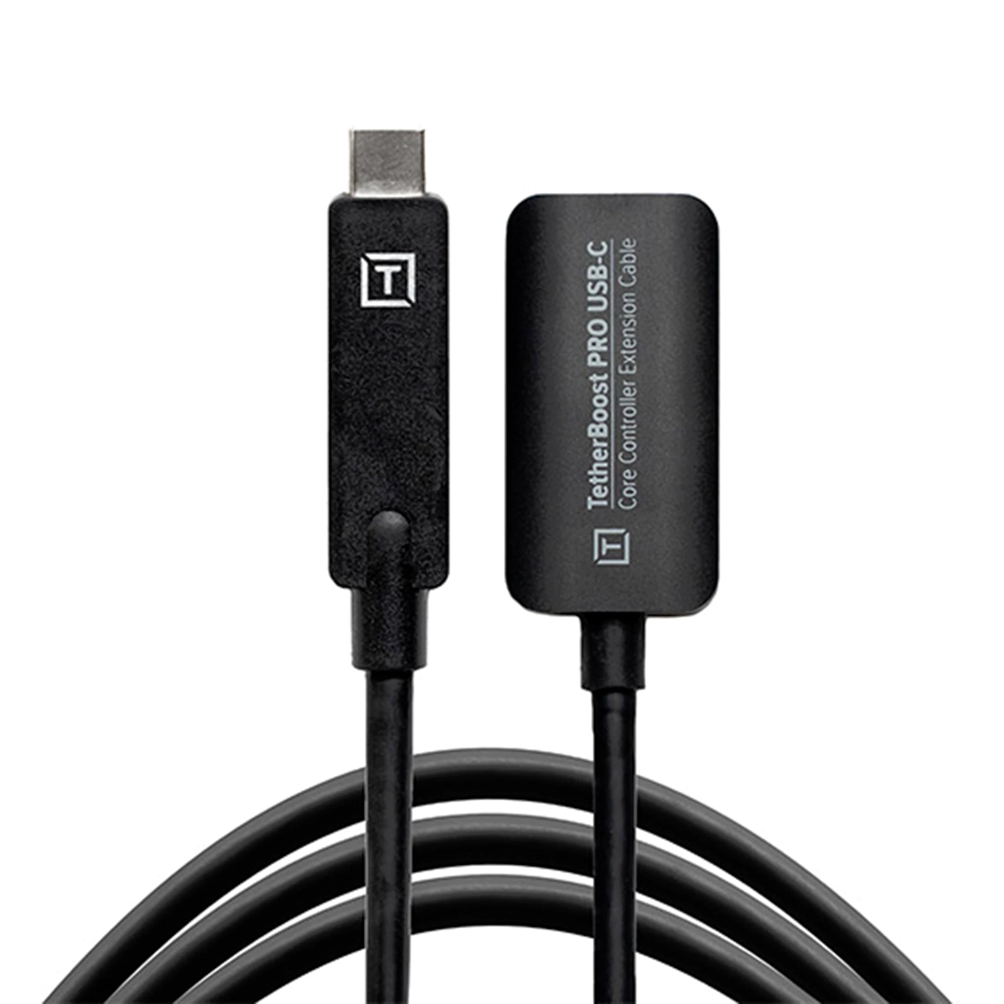 TetherBoost Pro USB-C Core Controller Extension Cable Black