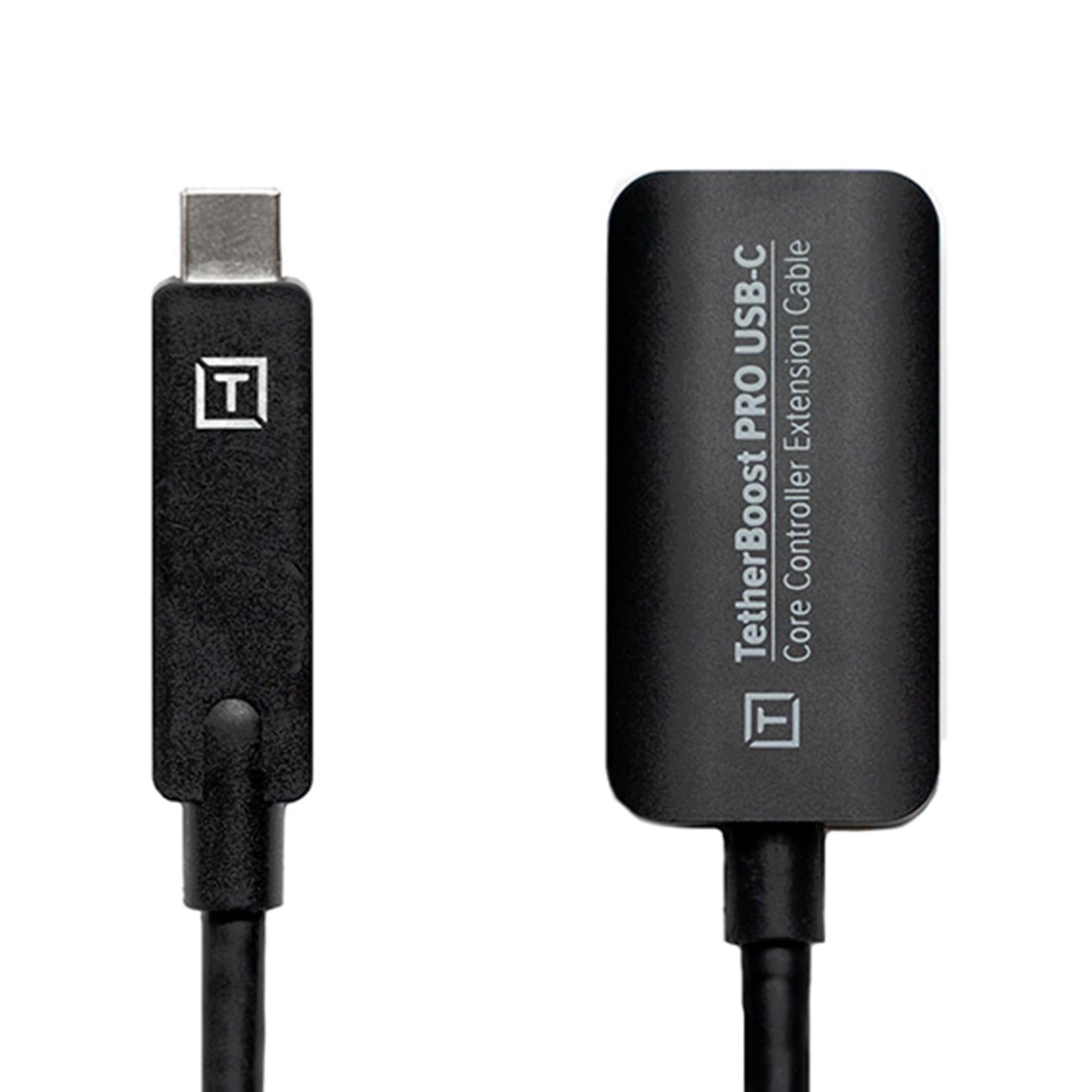 TetherBoost Pro USB-C Core Controller Extension Cable Black