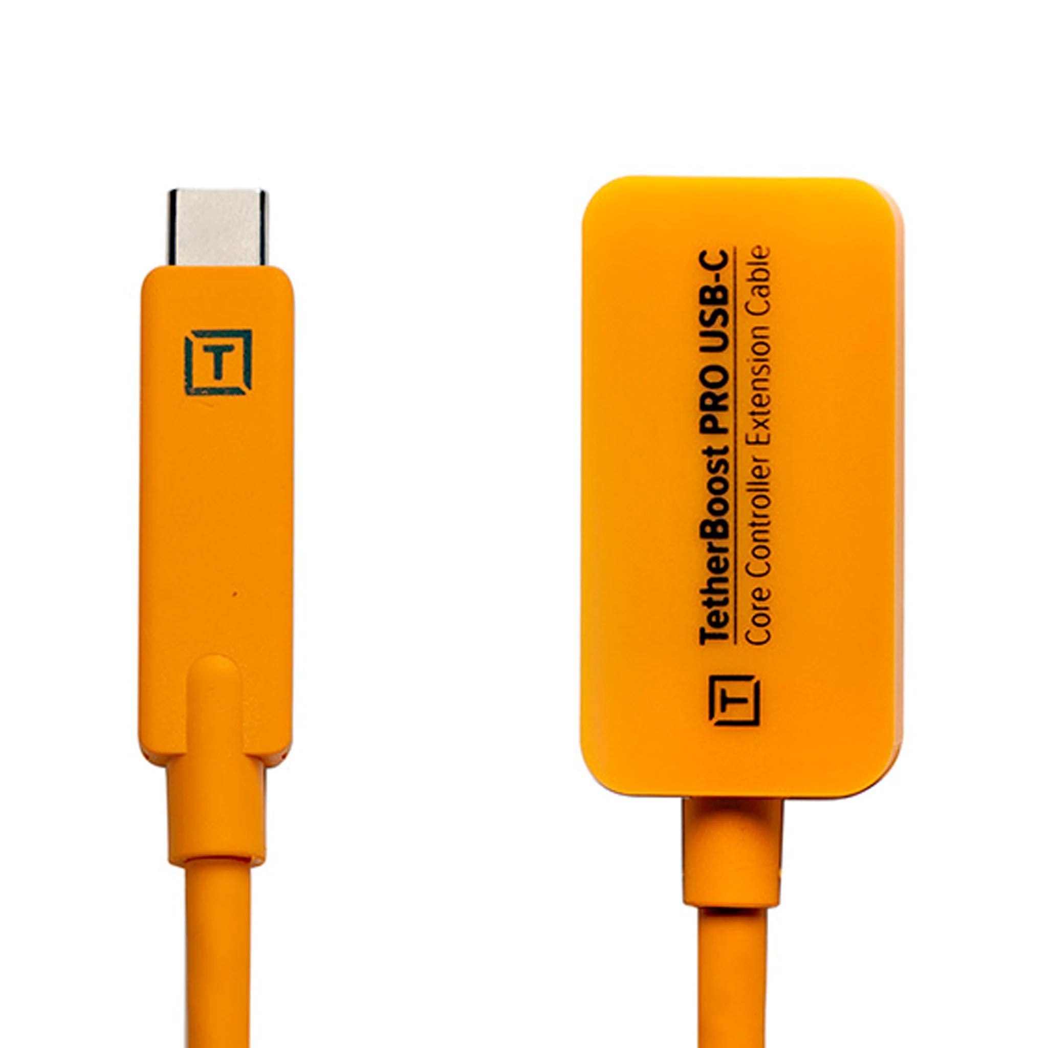 TetherBoost Pro USB-C Core Controller Extension Cable Orange