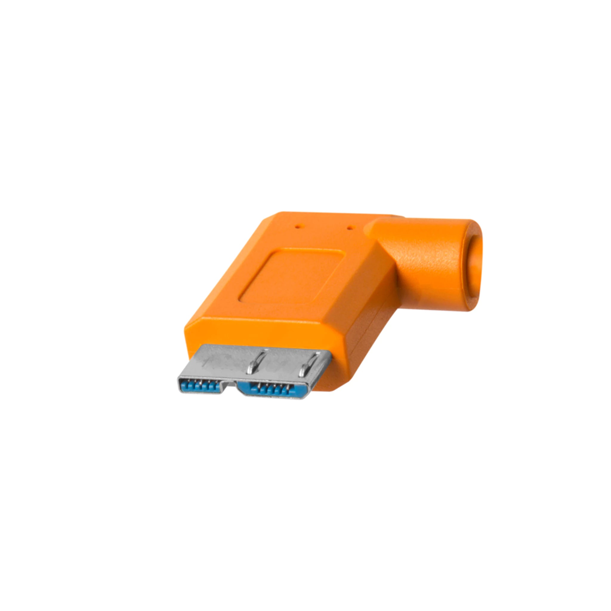 Tether Tools TetherPro USB-C to USB 3.0 Micro-B Right Angle 31' (9.4m) High-Visibility Orange Cable Kit