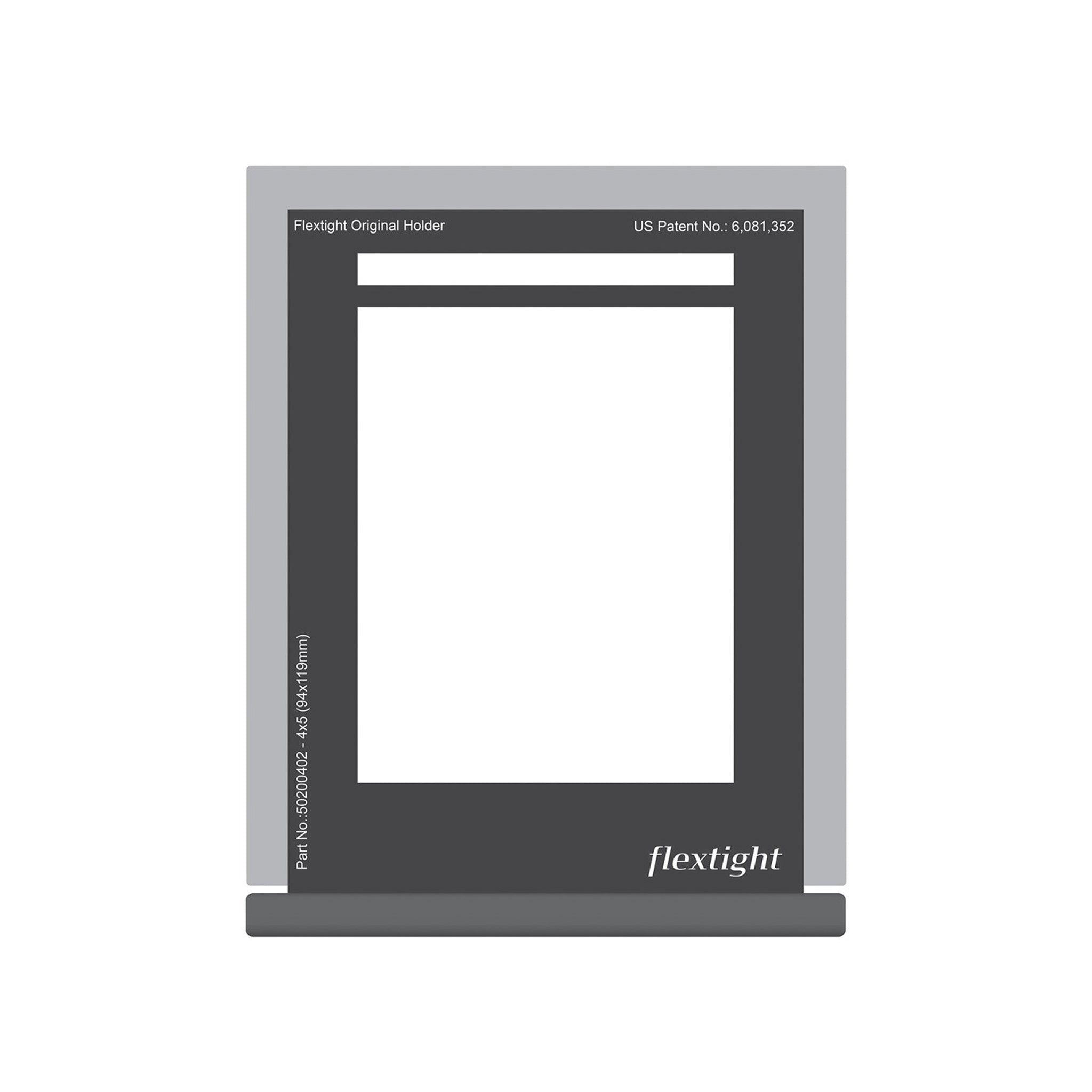 Hasselblad Scanner Org. Holder 4”x5” (94x119mm) (3,70”x4,69”)