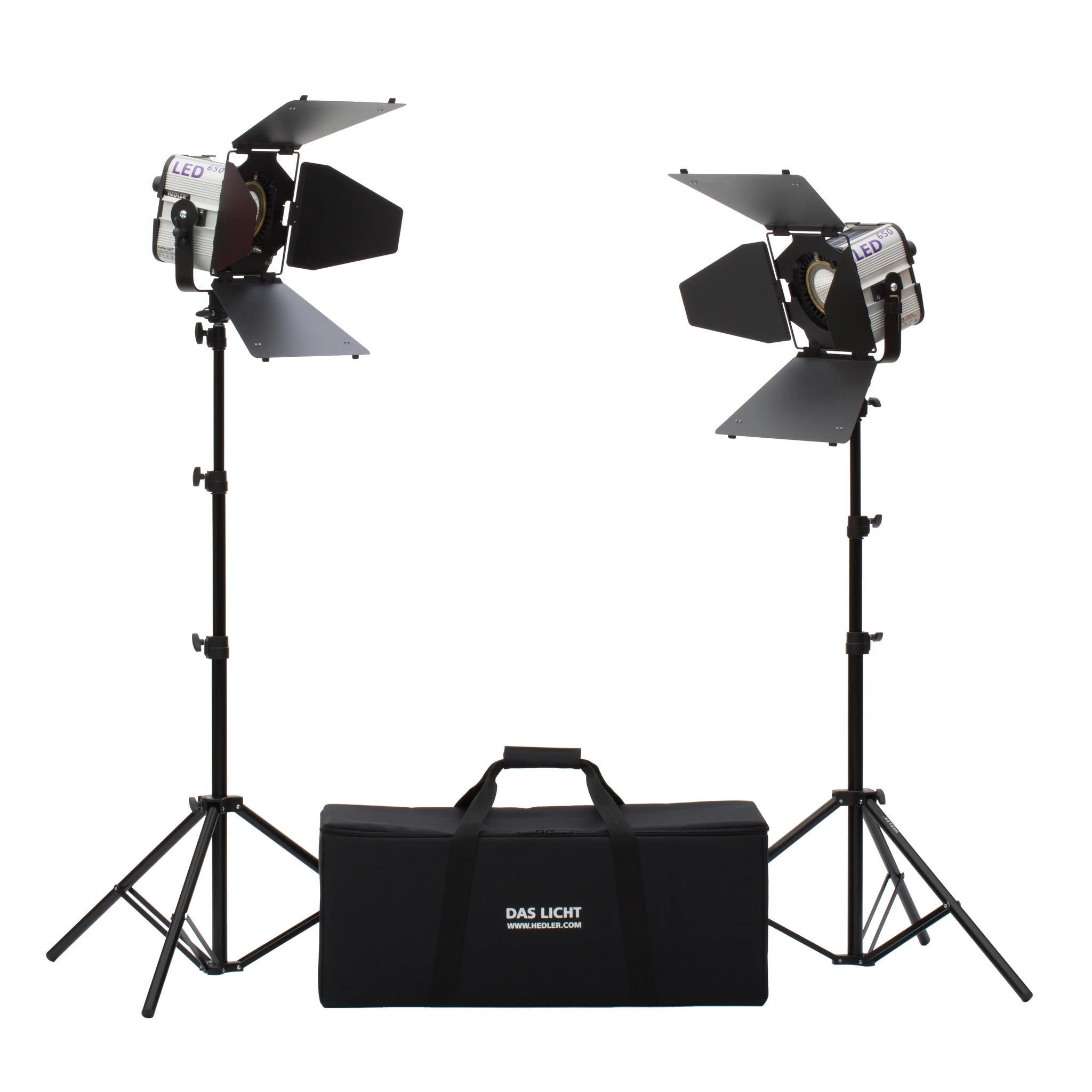 Hedler Profilux LED 650 Pro 2 Head Lighting Kit