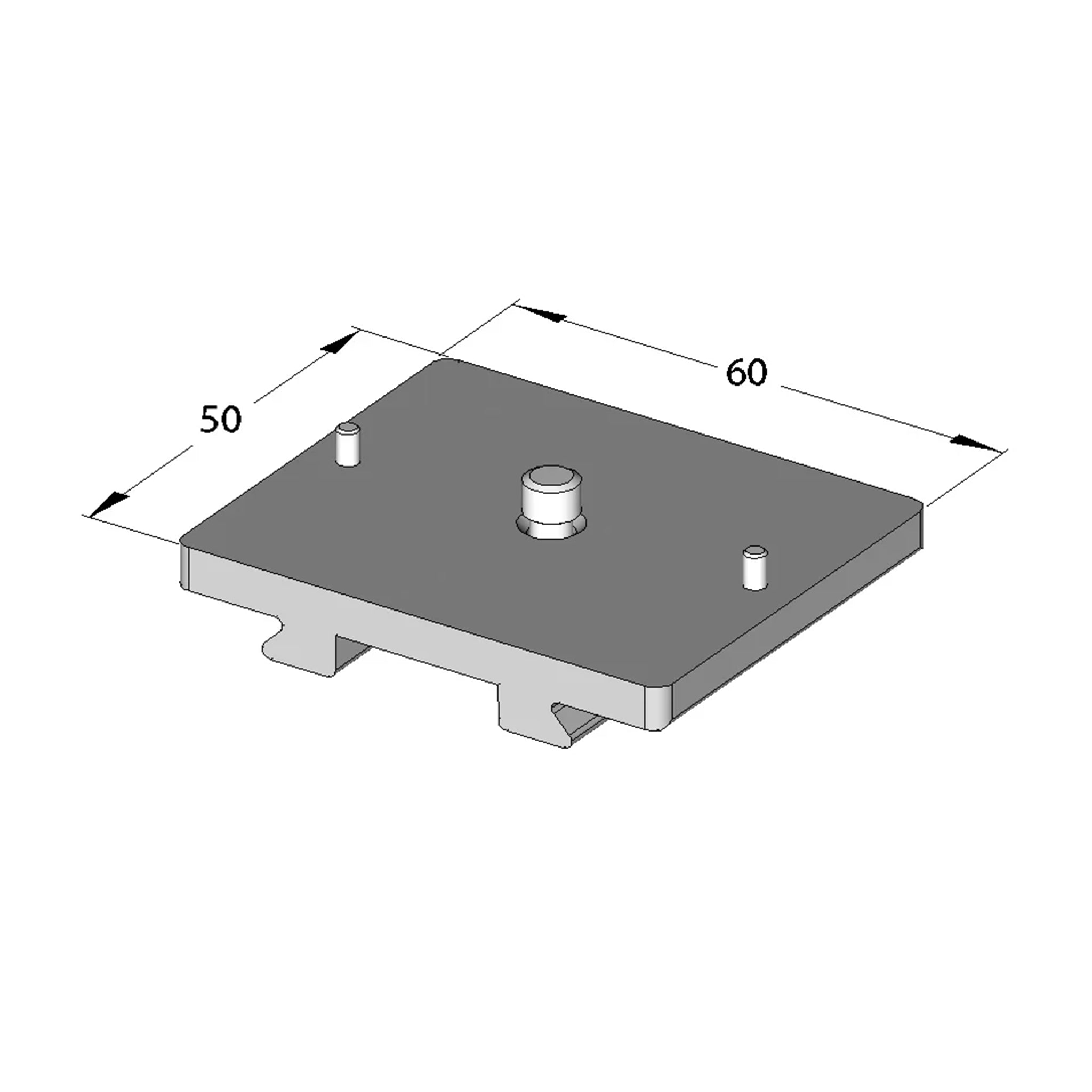 Arca Swiss Quick Release Mamiya RB/RZ 50mm Camera Plate 1/4"