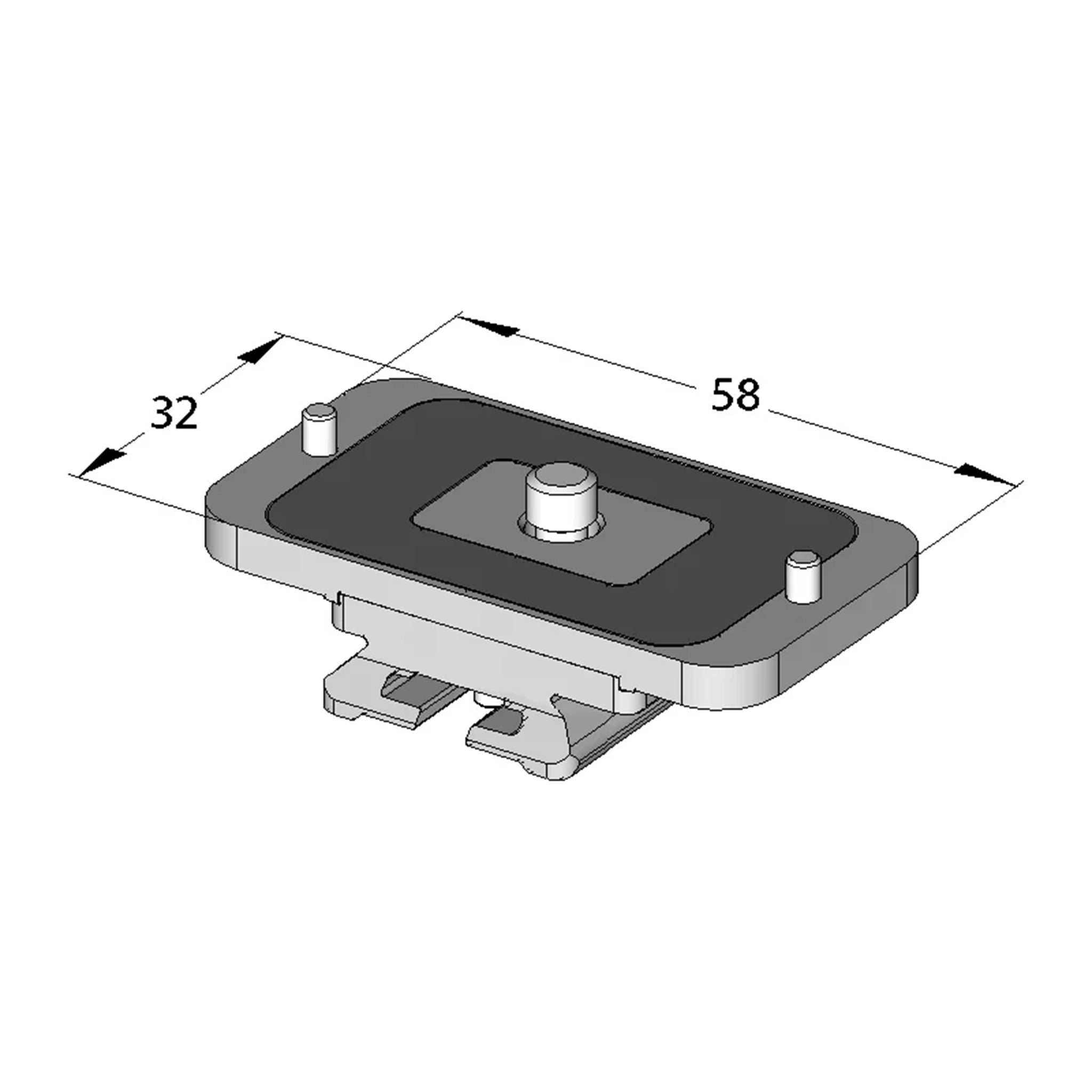 Arca Swiss MonoballFix Mamiya Quick Release Vario Plate Kit