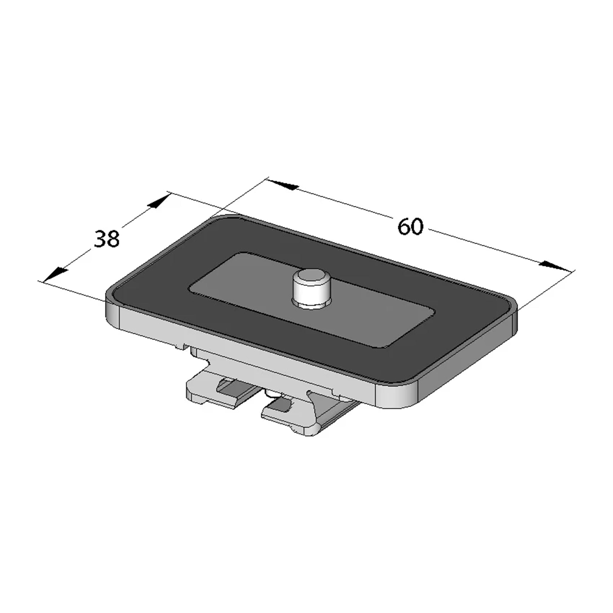 Arca Swiss MonoballFix VarioKit Universal Quick Release Camera Plate