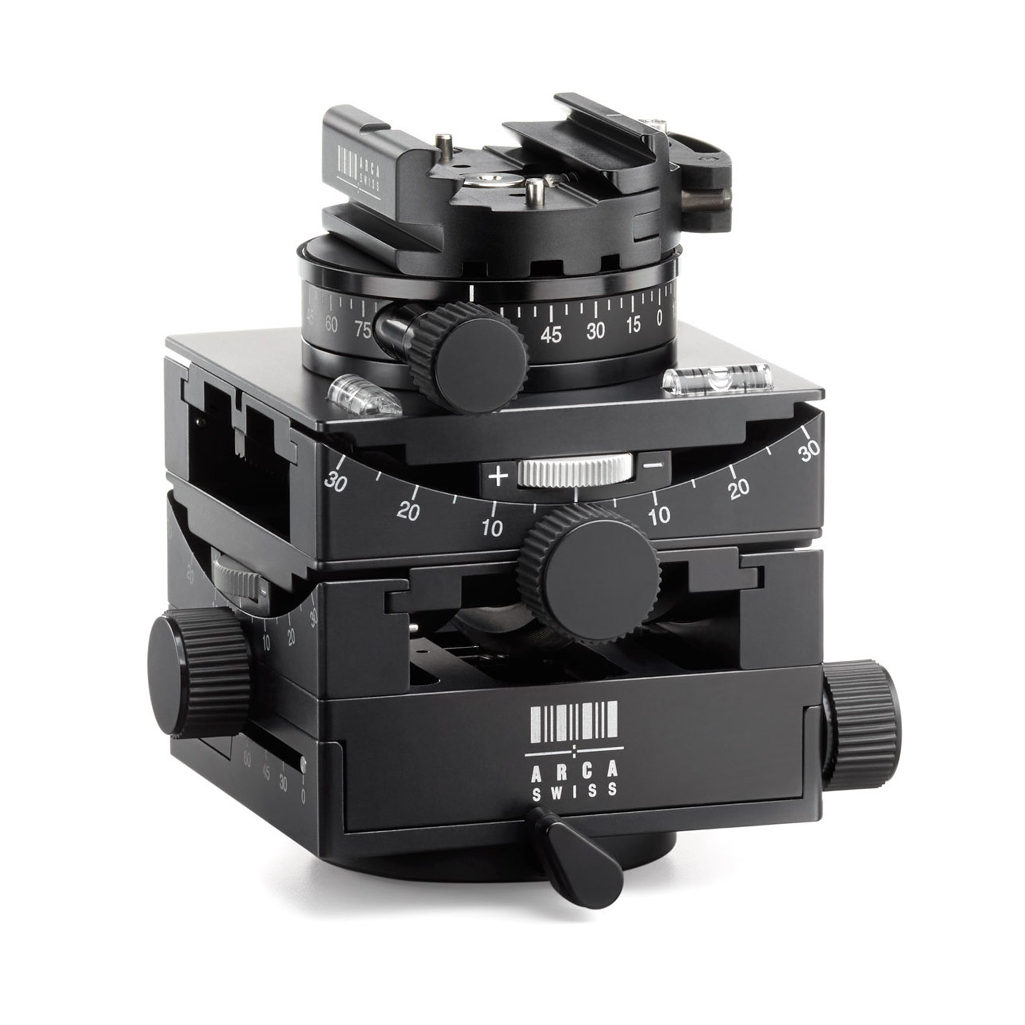 Arca Swiss C1 Cube GP Tripod Head Geared Panning with Quickset FlipLock Device