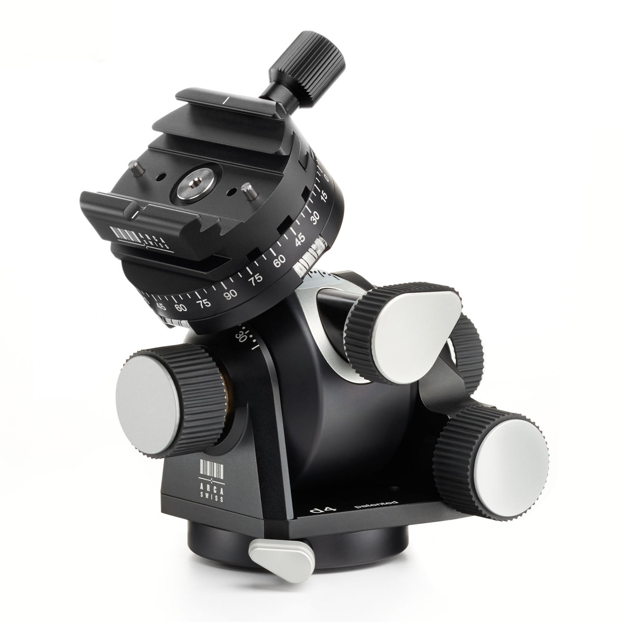 Arca Swiss D4 Geared Tripod Head with Quickset Classic Device