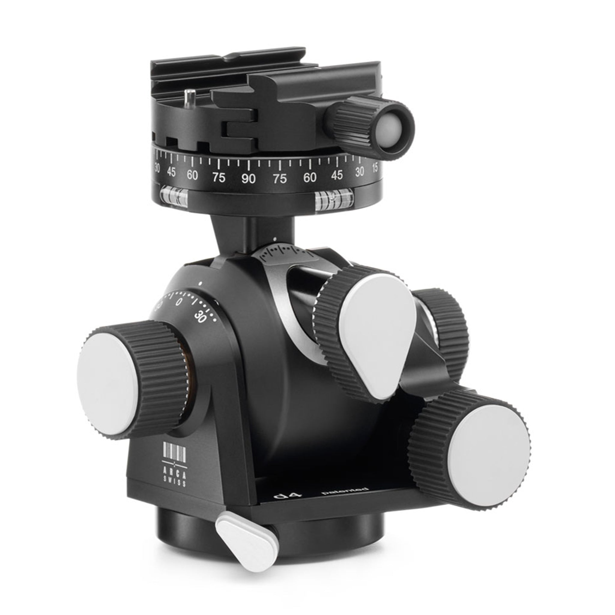 Arca Swiss D4 Geared Tripod Head with Quickset Classic Device