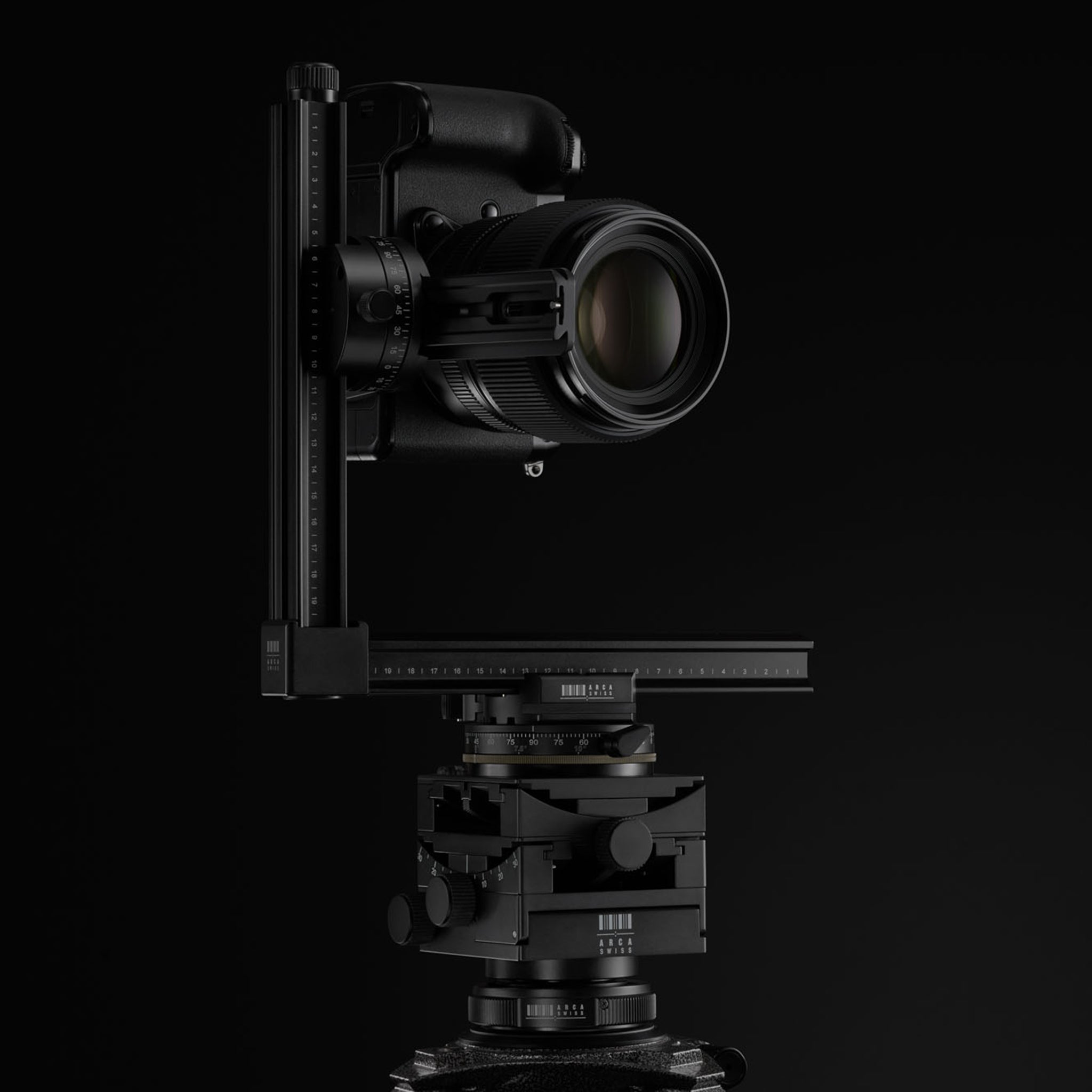 Arca Swiss C1 Cube Tripod Head CP ClicPan with Quickset MonoballFix Device 8501505.1