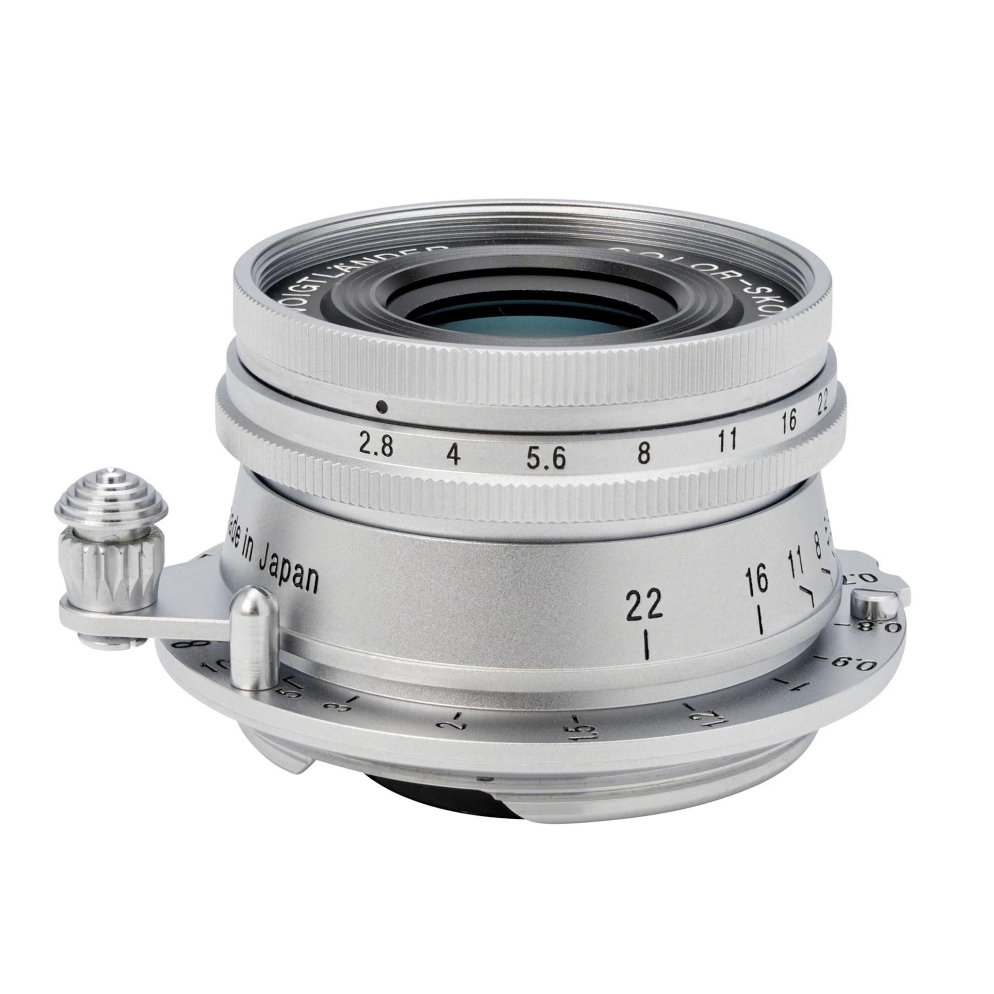 Ex-Demo Voigtlander 28mm f2.8 COLOR-SKOPAR Aspherical L39 Screw Fit Lens Type I Silver (Copy)