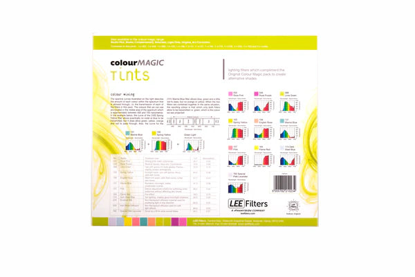 LEE Filters Colour Magic Tint Lighting Gel Pack