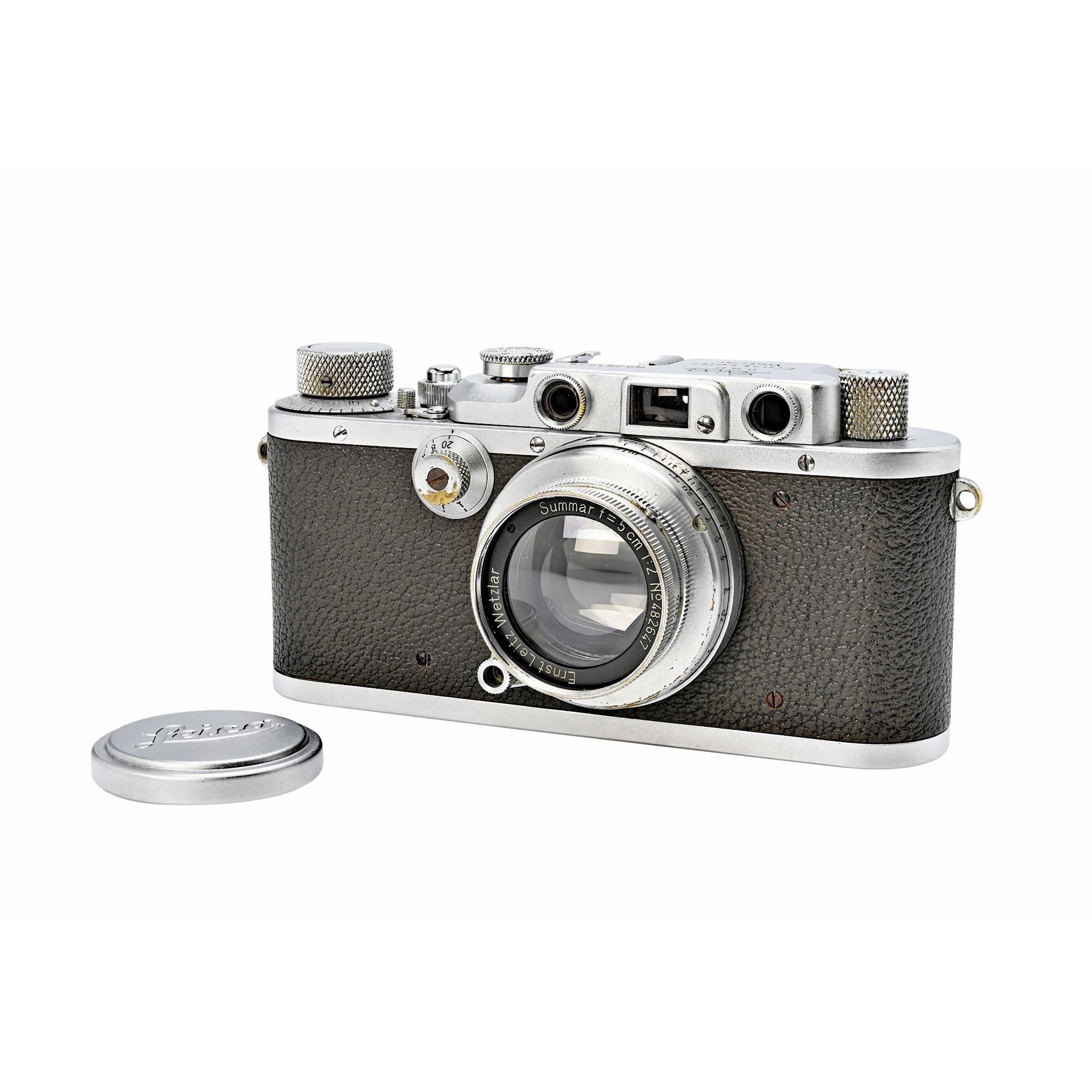 Pre-Owned 1937 Leica IIIa 35mm Film Rangefinder Camera with Summar 50mm f2 Lens