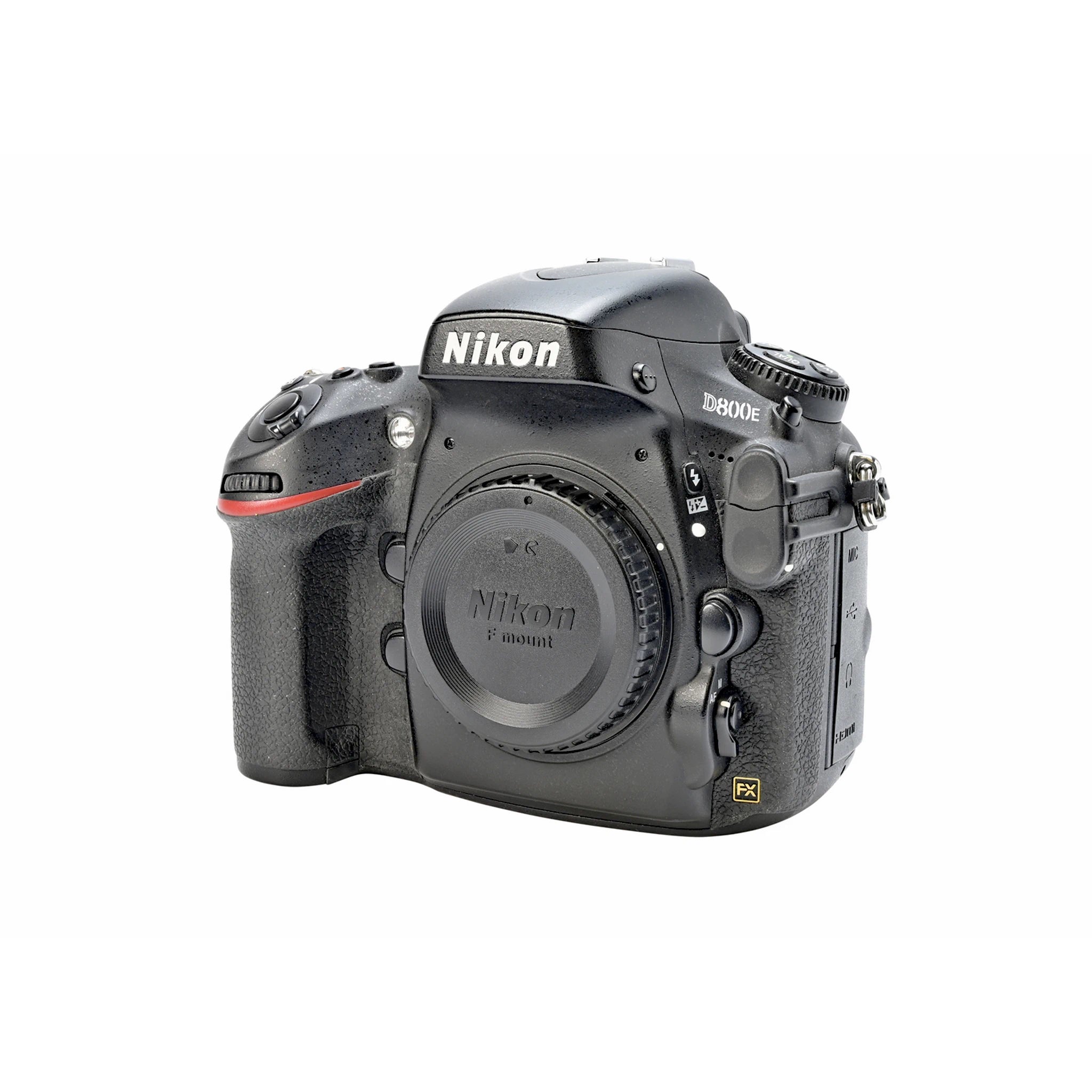 Kit de cámara Nikon D800E usado inc. Empuñadura de batería MB-D12