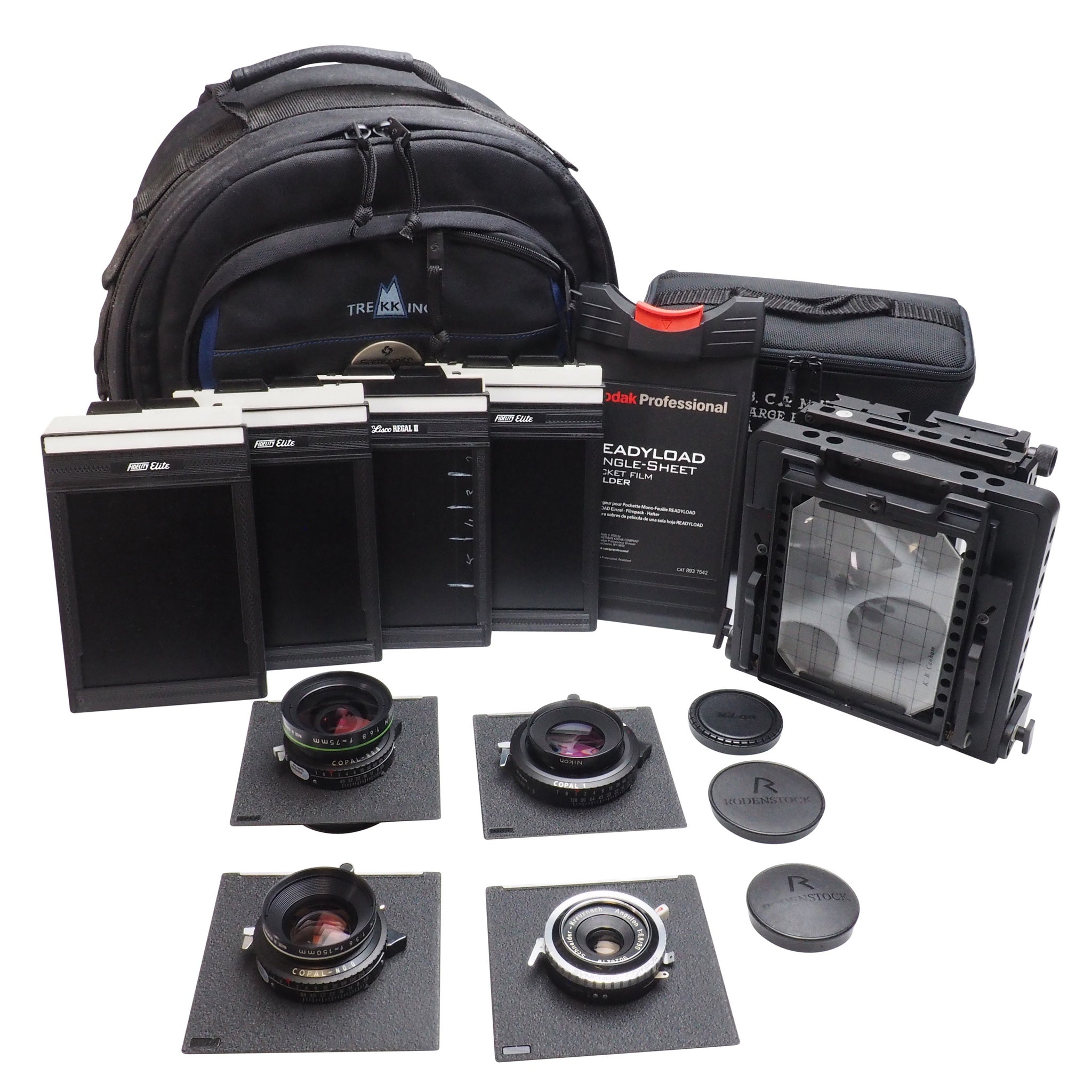 Pre-Owned K.B. Canham DLC45 5x4 Metal Large Format Camera Kit inc. 75, 90mm, 150 & 300mm