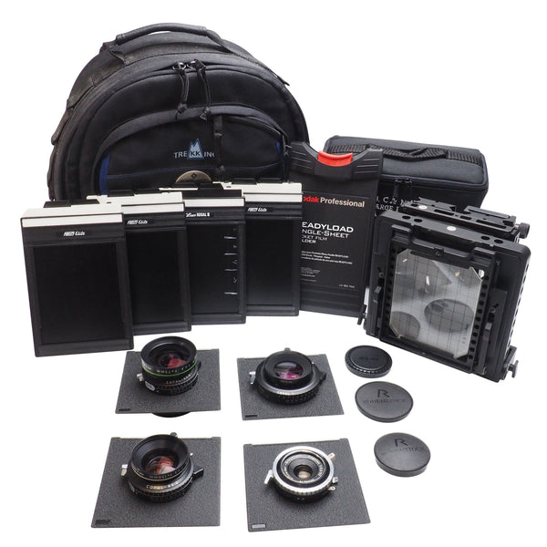 Pre-Owned K.B. Canham DLC45 5x4 Metal Large Format Camera Kit inc. 75,
