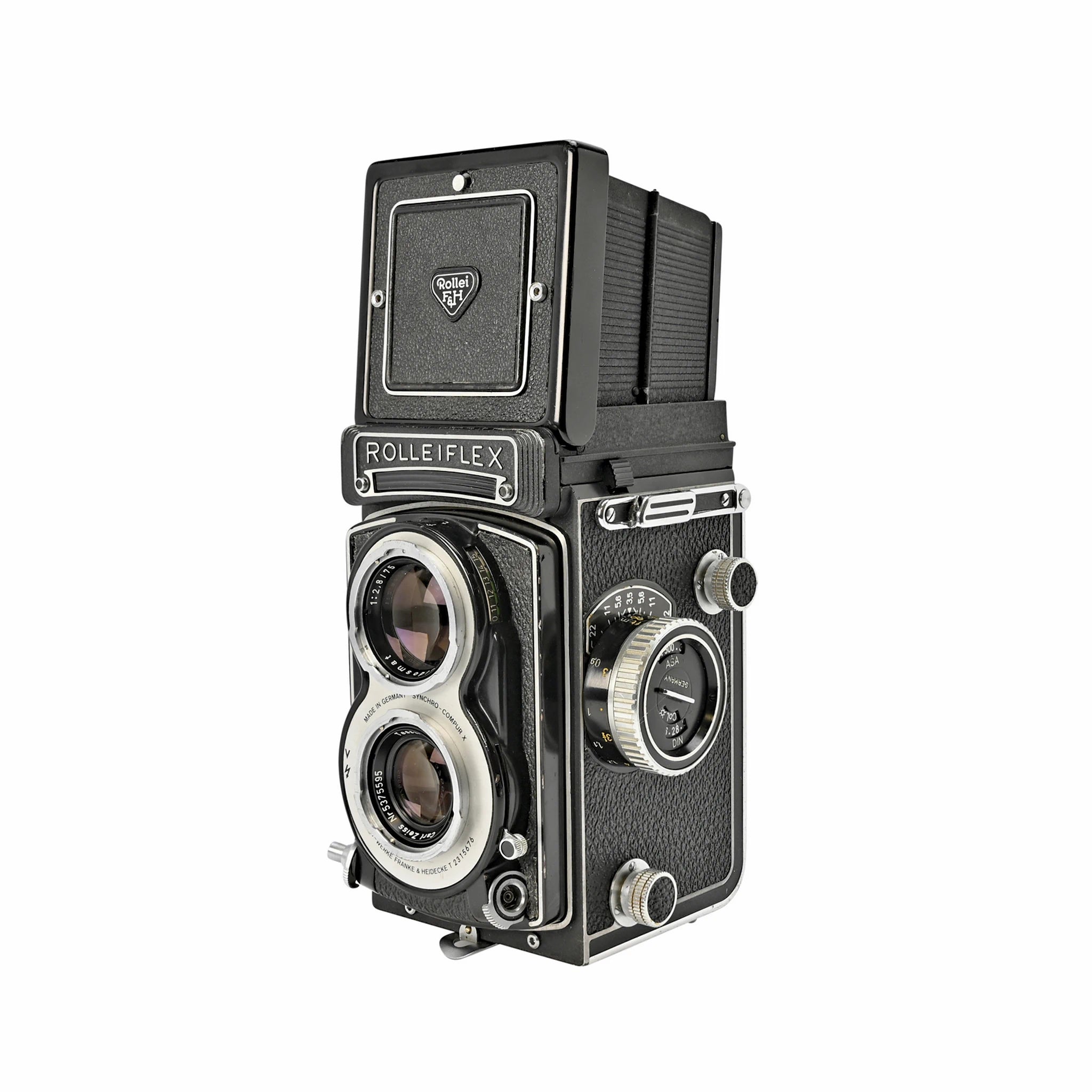 Pre-Owned Rolleiflex T Model 3 TLR Camera with Zeiss Tessar 75mm f3.5 Lens