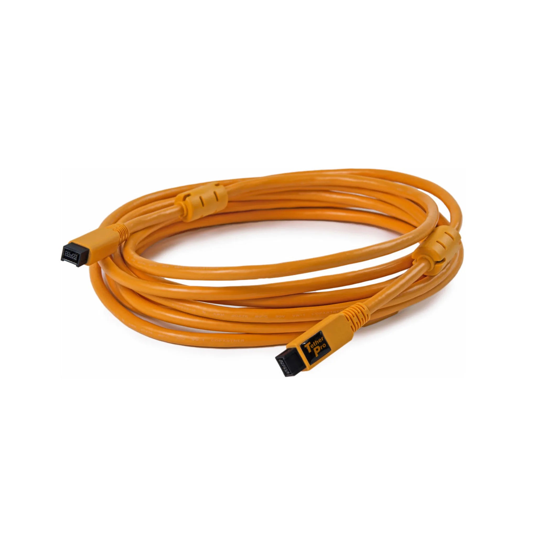 TetherTools FW88ORG Cable TetherPro FireWire 800 de 9 pines a 9 pines de 15' (4,6 m)