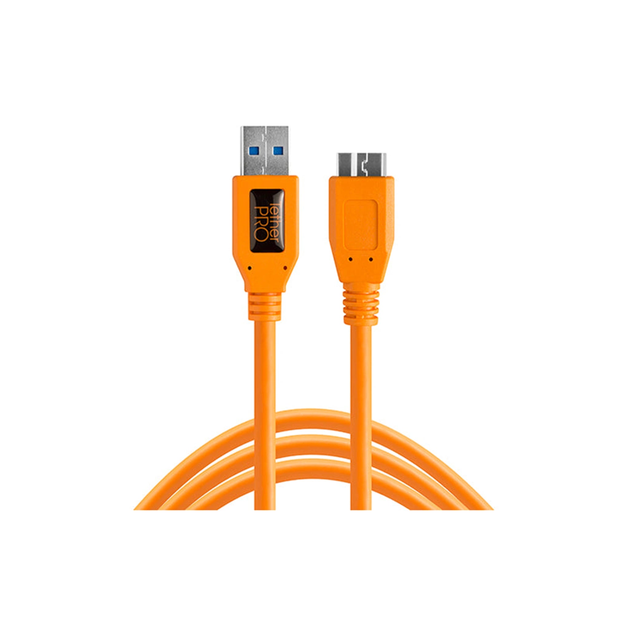 TetherTools CU5454 TetherPro USB 3.0 SuperSpeed Male A to Micro B 15' (4.6m) Cable