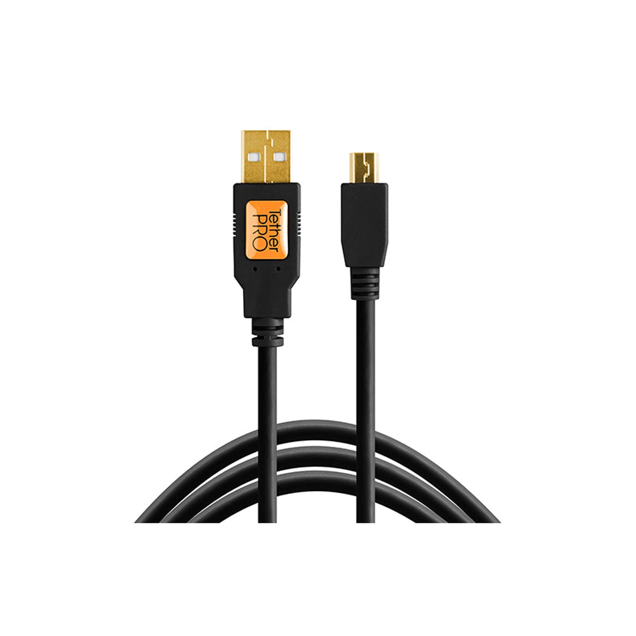 TetherTools CU5450 TetherPro USB 2.0 Male to Mini-B 5pin 15' (4.6m) Cable